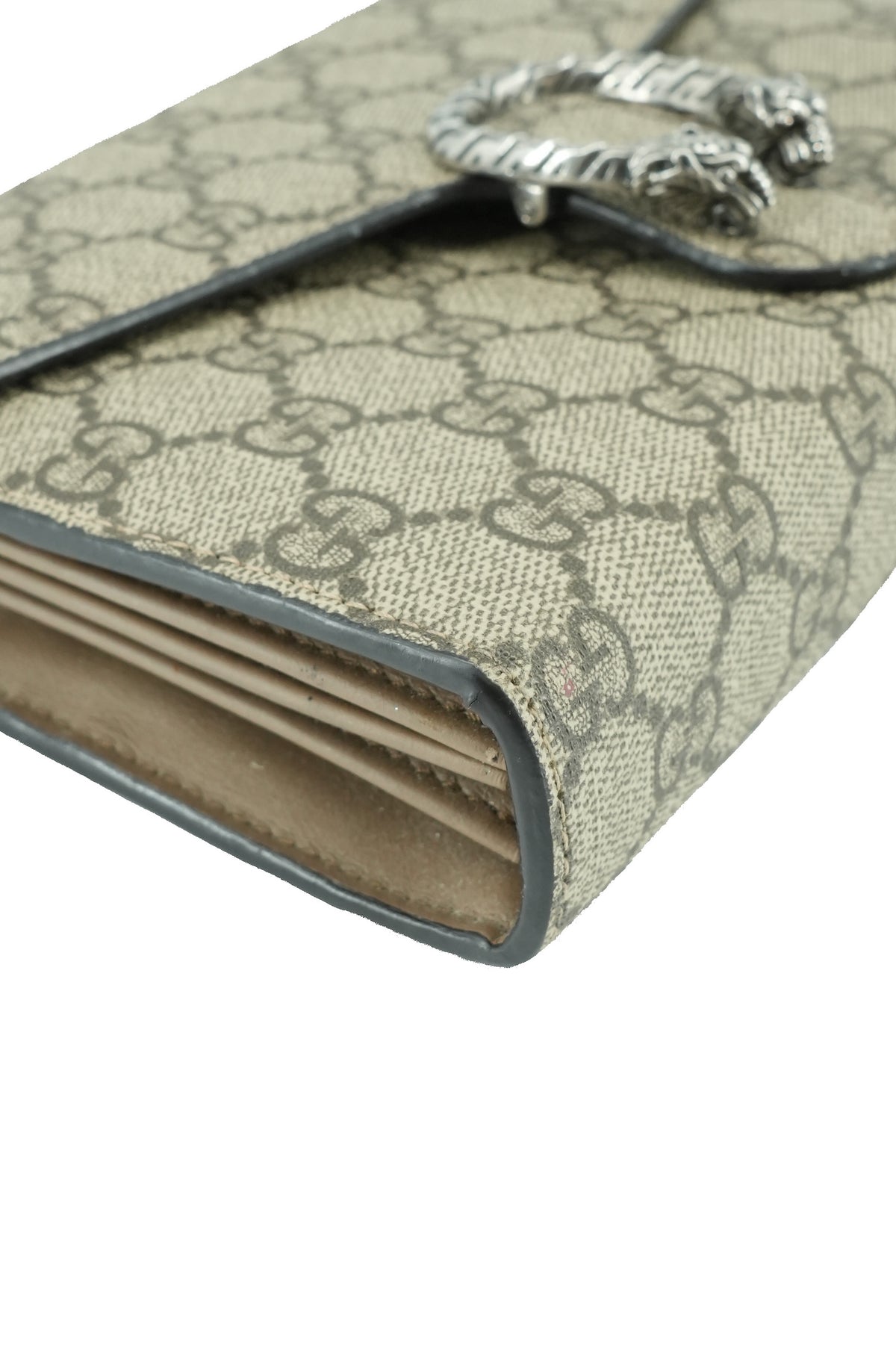Gucci brown Dionysus wallet on chain 401231-2149