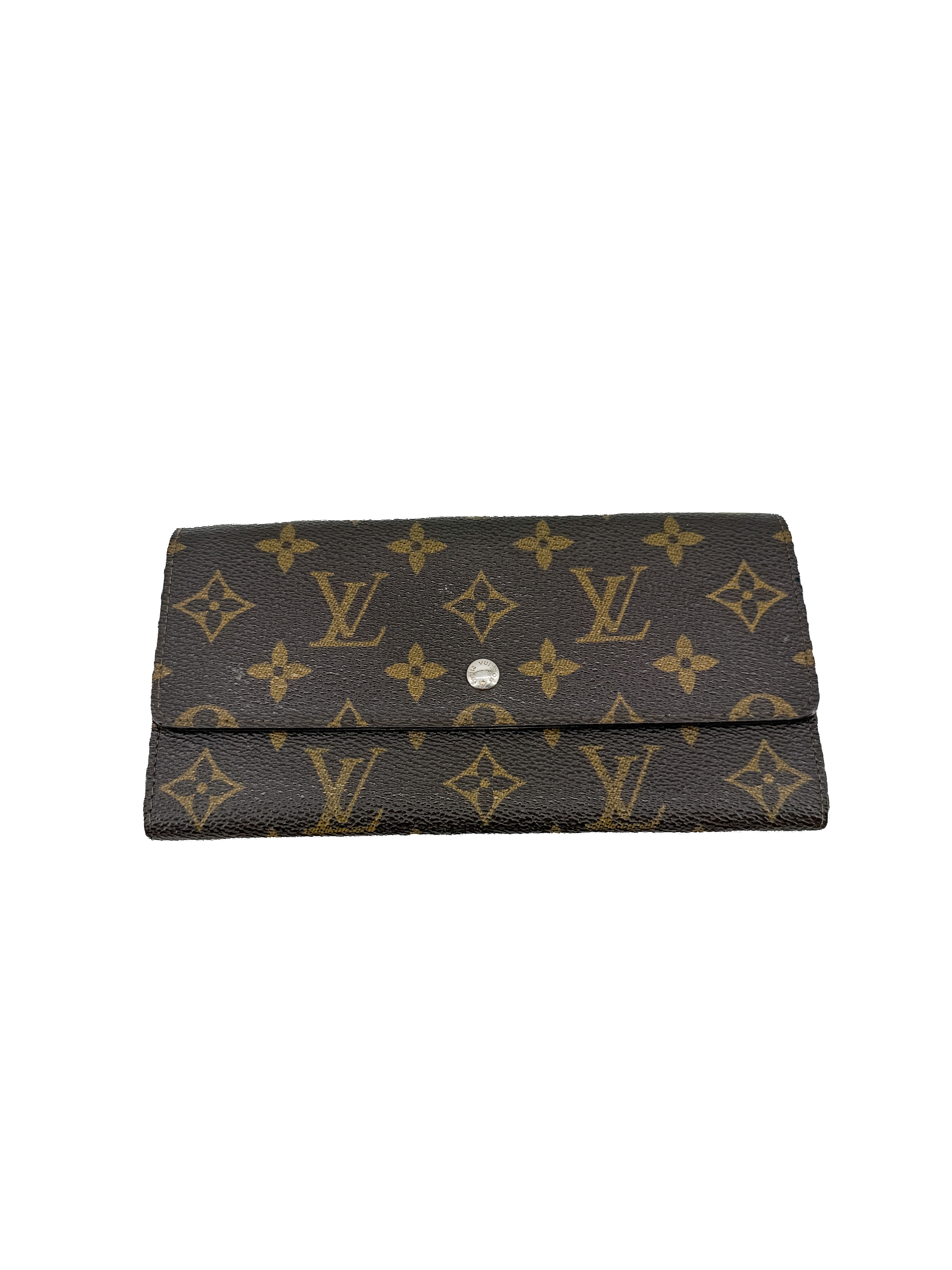 Louis Vuitton monogram vintage Sarah wallet 872AN