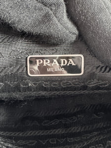 Prada black Re-Edition 2005 small Tessuto shoulder bag 31