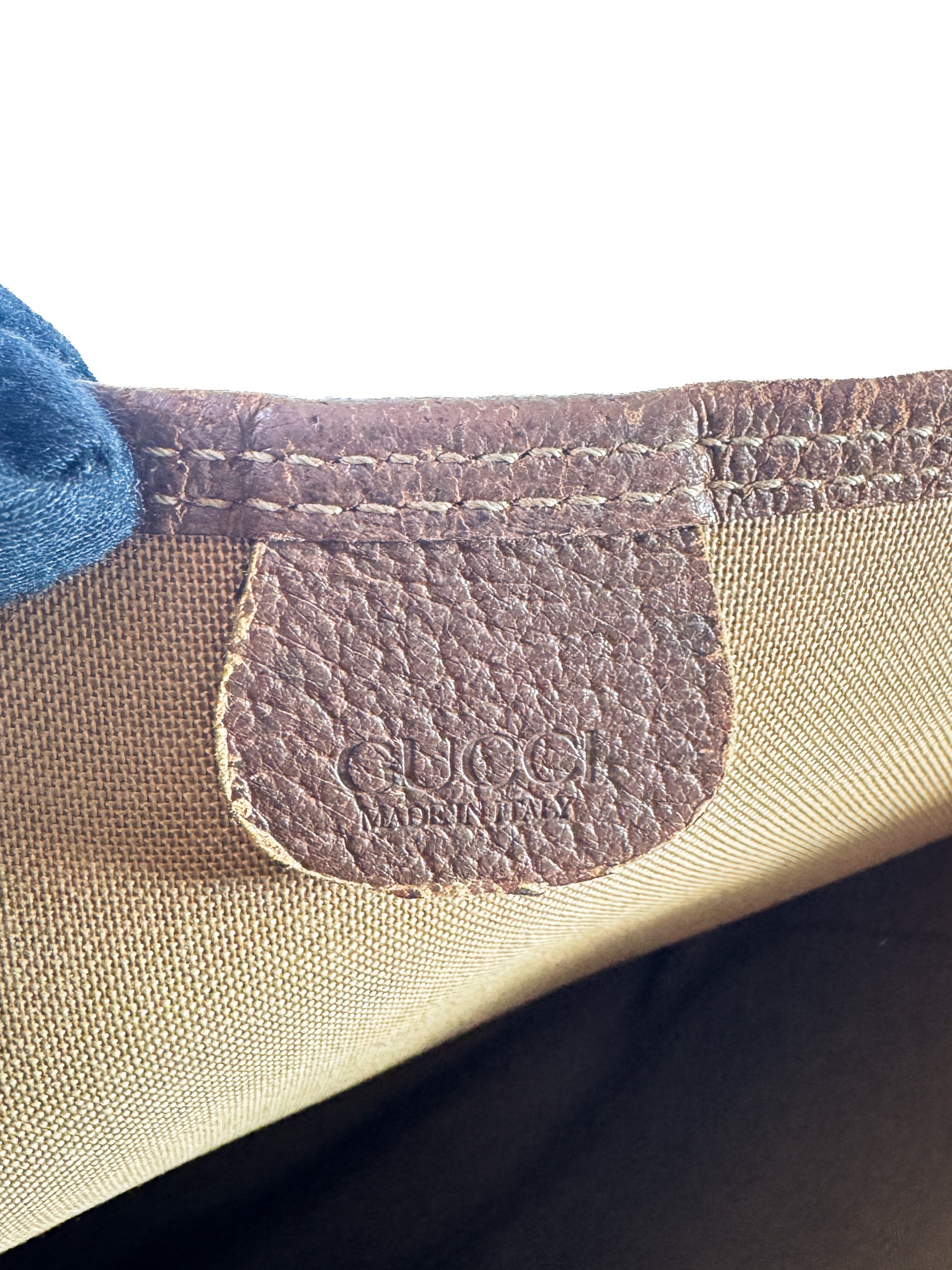 Gucci GG sherry line vintage tote