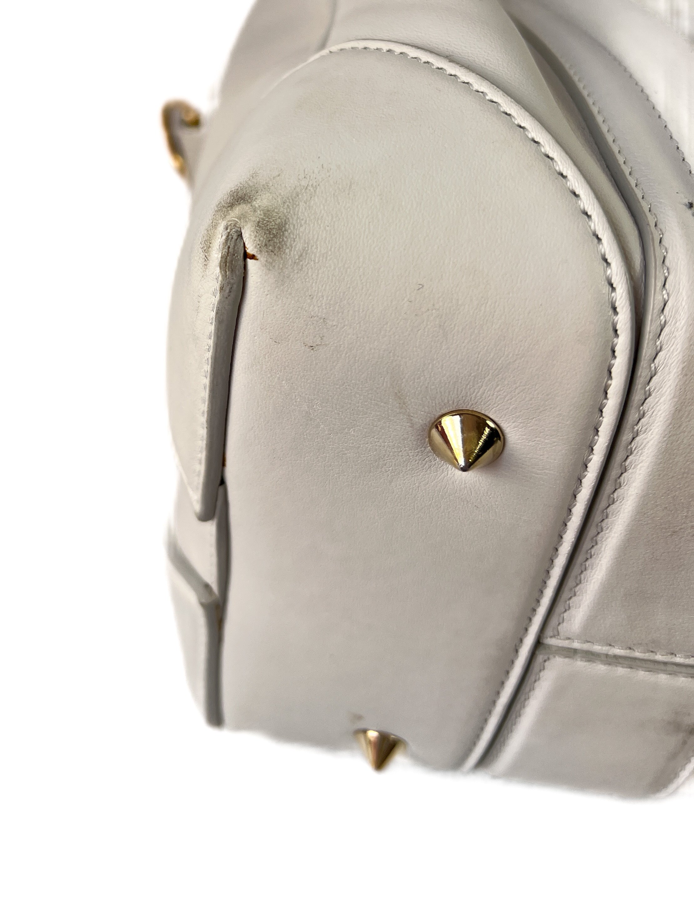 Givenchy white leather small Lucrezia Sandy satchel