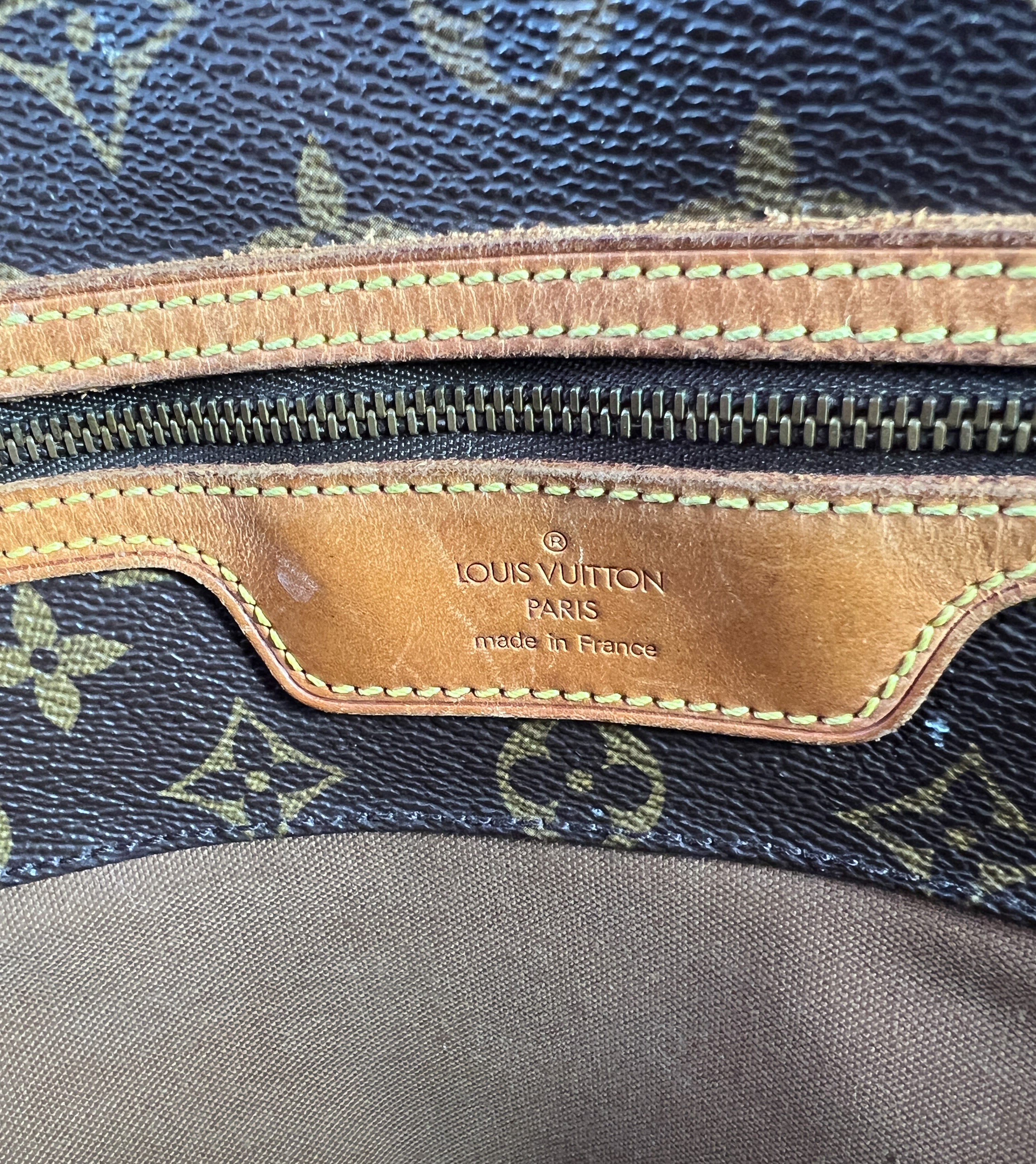 Louis Vuitton monogram Sac shopping tote 1998