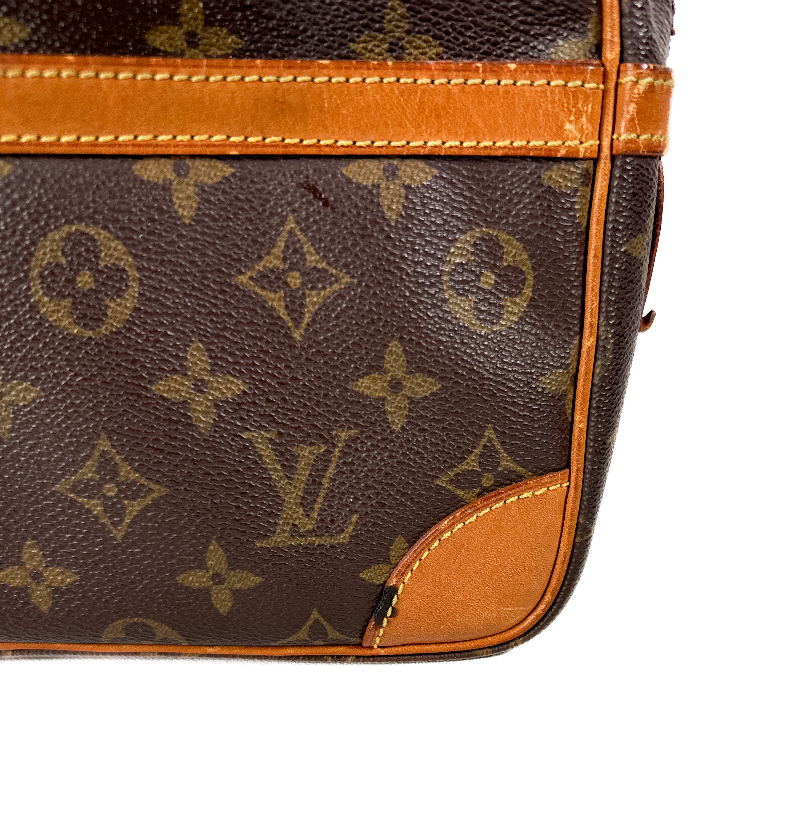 Louis Vuitton monogram vintage compiegne 28 clutch *pre 80s, pre date