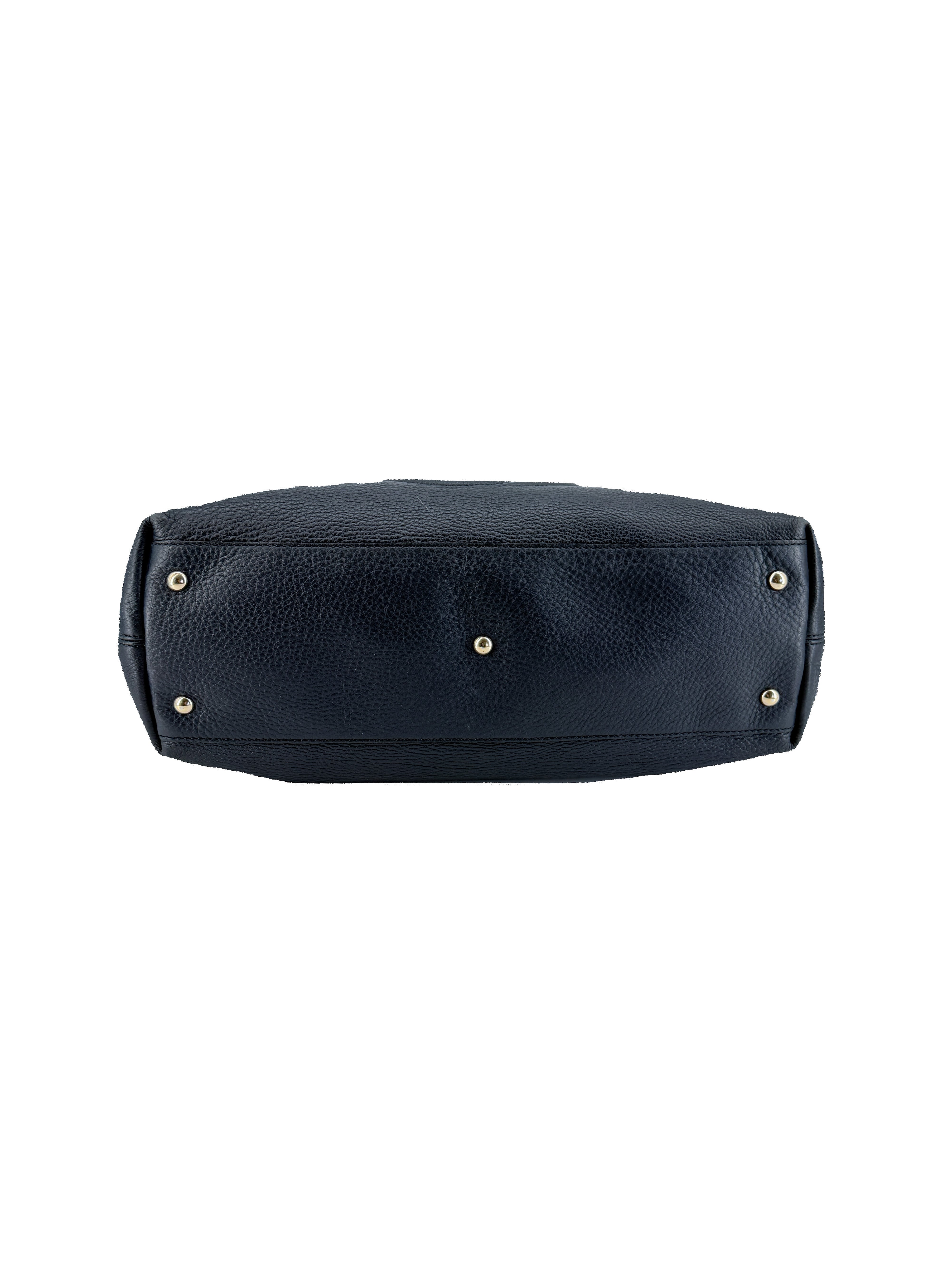 Gucci dark navy Soho Working tote 308363213317