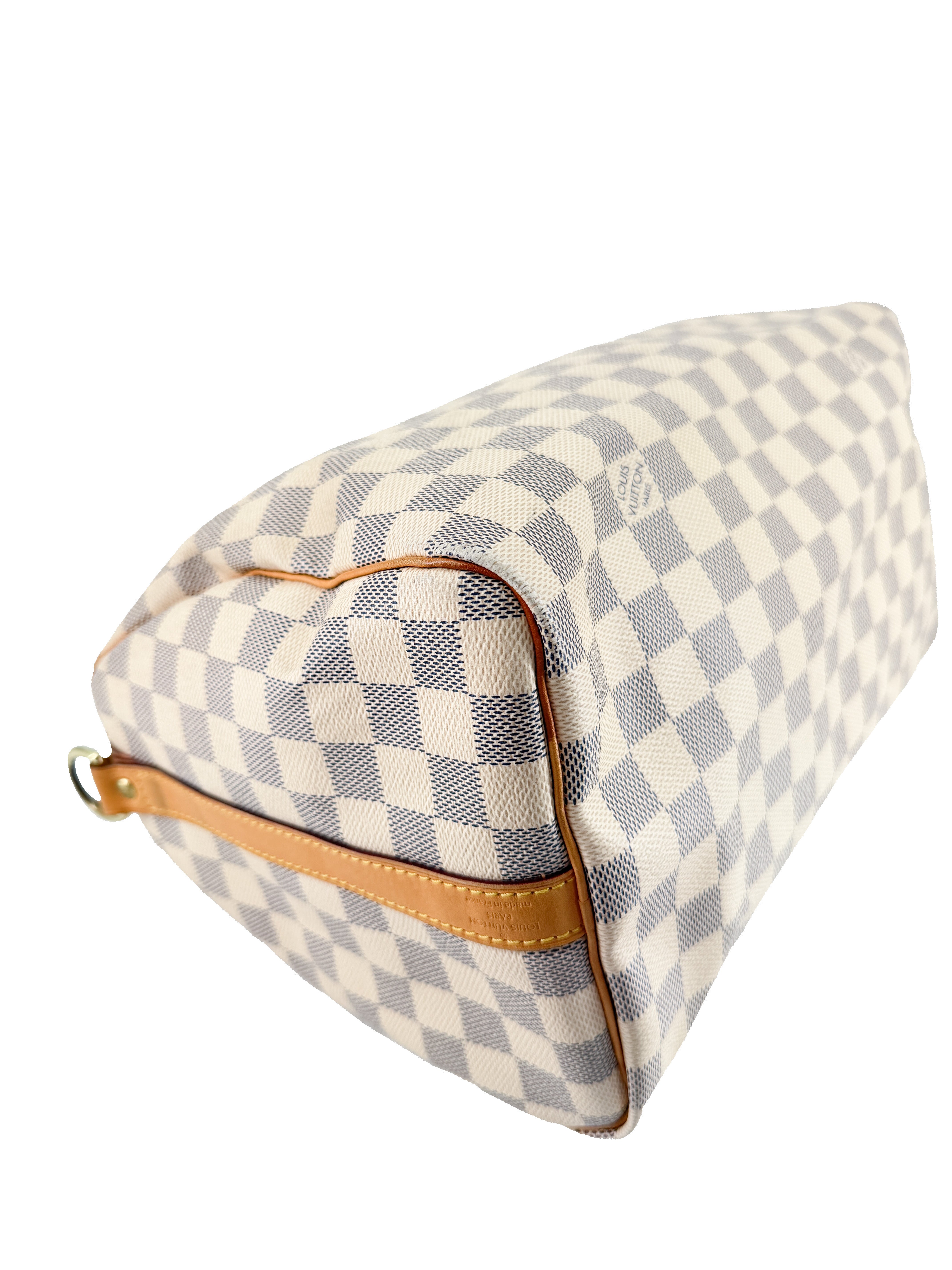 Louis Vuitton damier azur Speedy 30 bandouliere SP1153