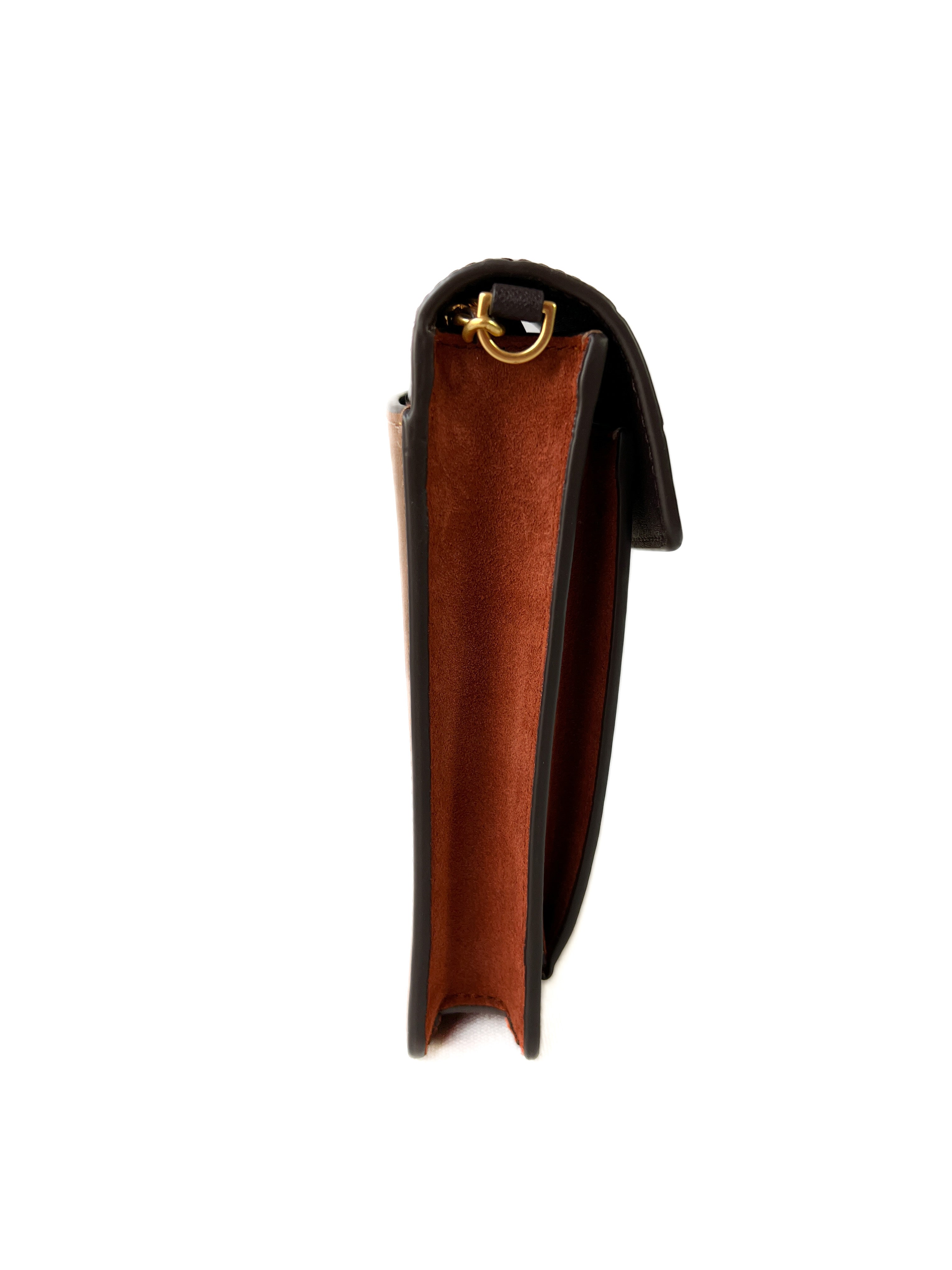 Tory Burch robinson colorblock embossed phone crossbody