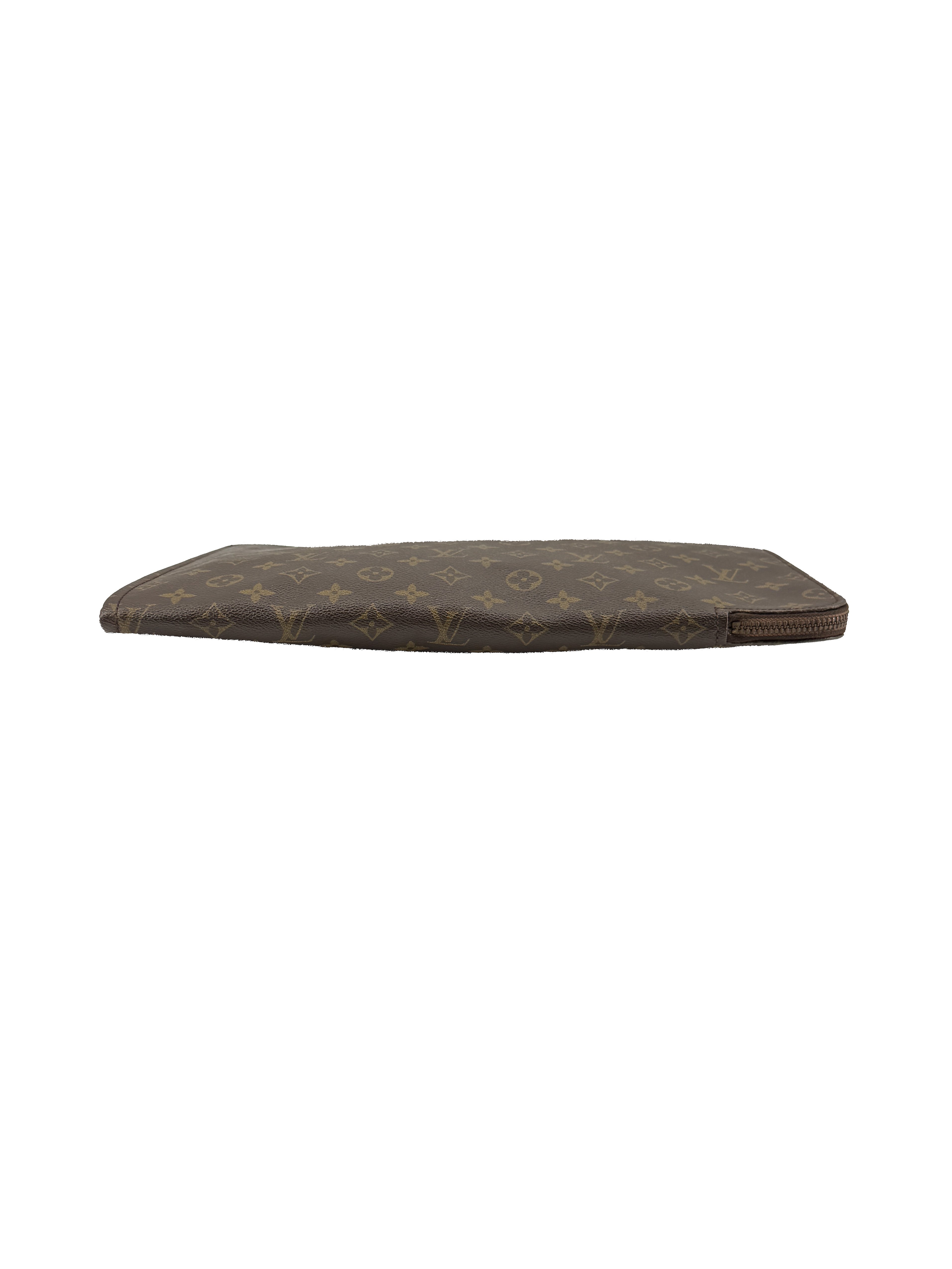Louis Vuitton monogram Porte Documents case 854