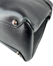 Burberry black house check grainy calfskin Banner bag ITCORDI17CAL