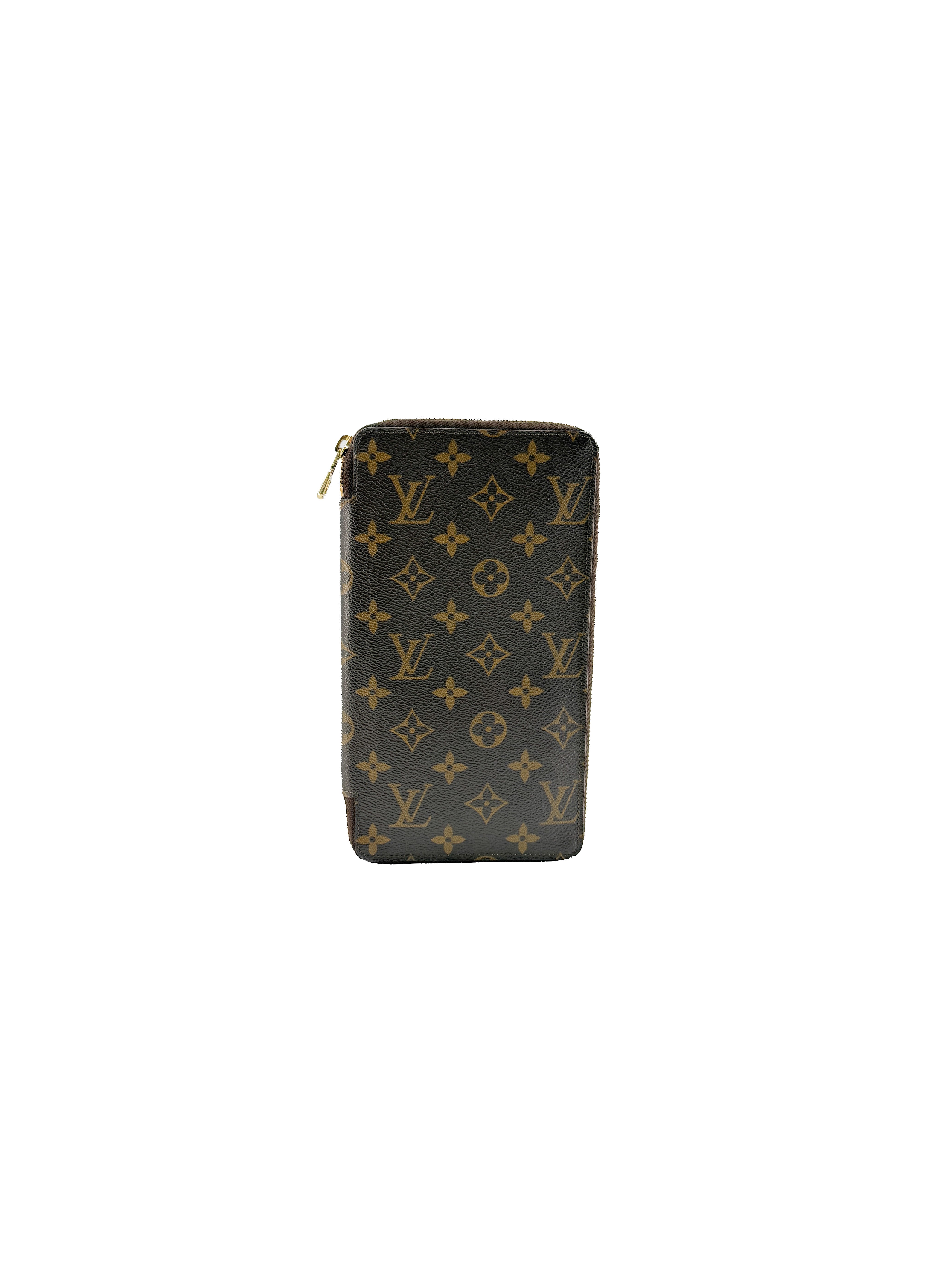 Louis Vuitton monogram vintage organizer wallet MI0972