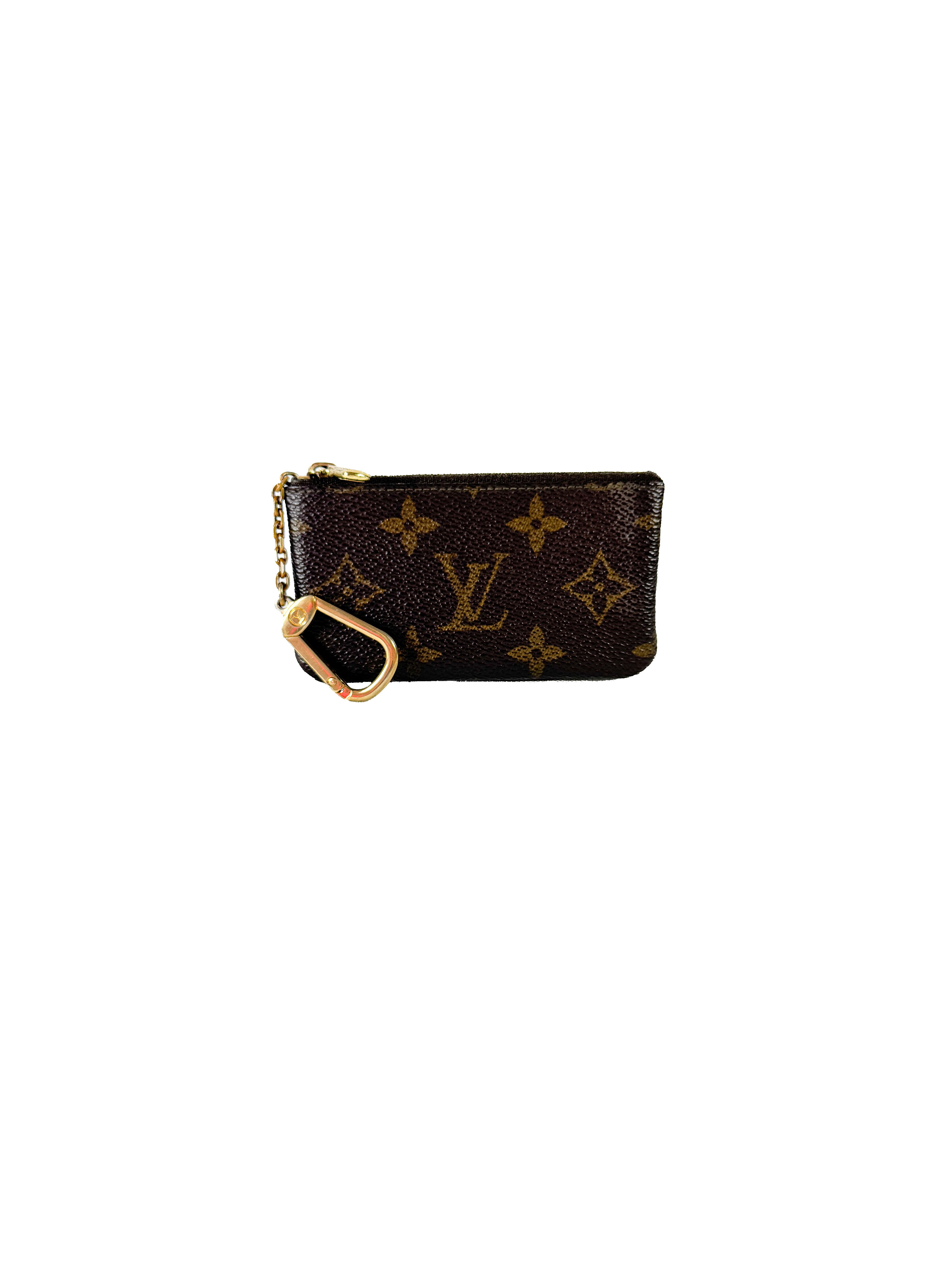 Louis Vuitton monogram key cles pouch ET0044