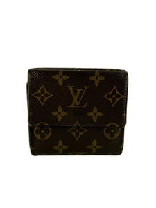 Louis Vuitton Monogram Portefeuille Elise Leather Wallet TH0956