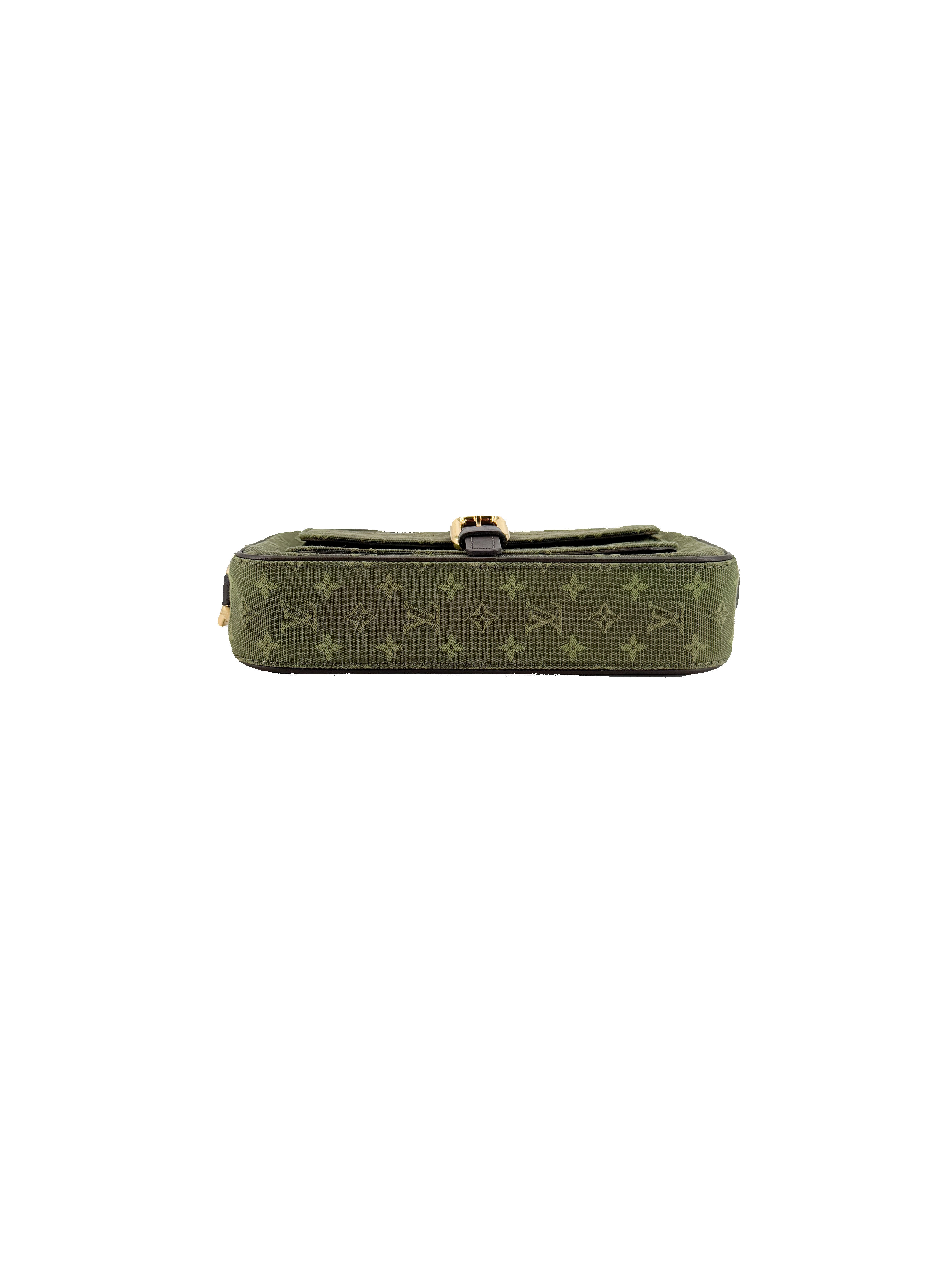 Louis Vuitton monogram green Mini Lin Juliette MM TH1002