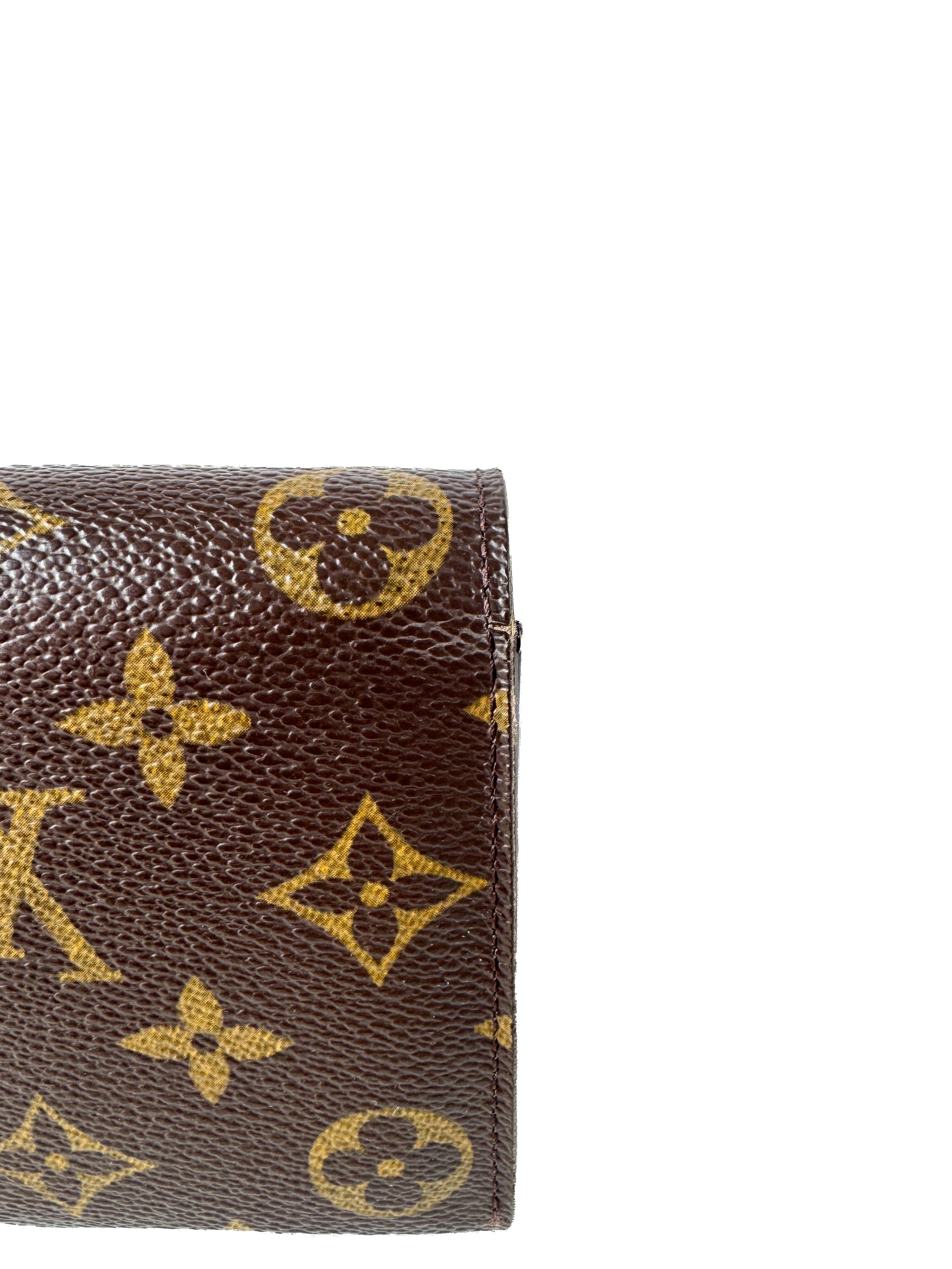 Louis Vuitton monogram Sarah wallet CT1014