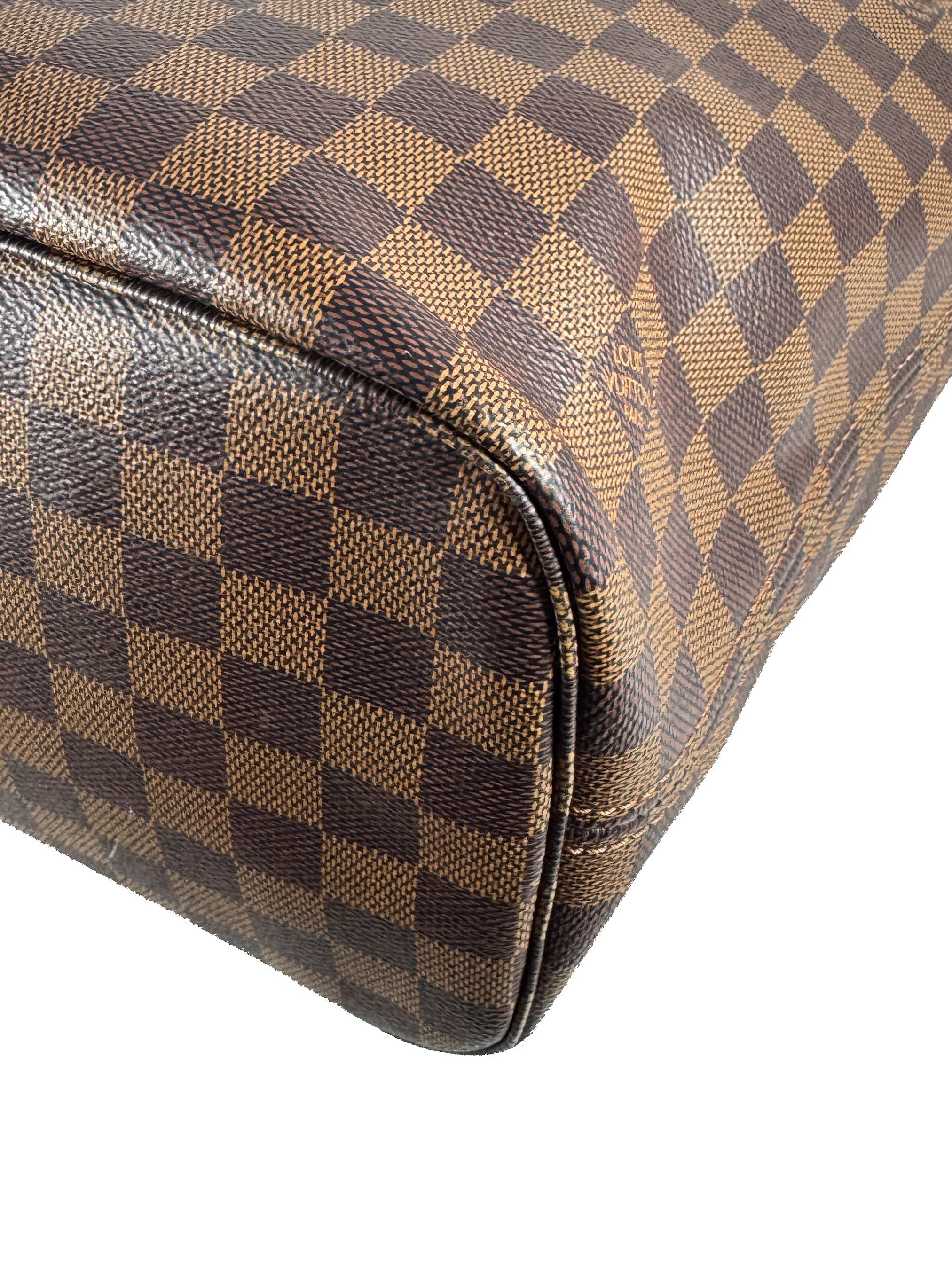 Louis Vuitton damier ebene Neverfull MM w/pouch SD4200