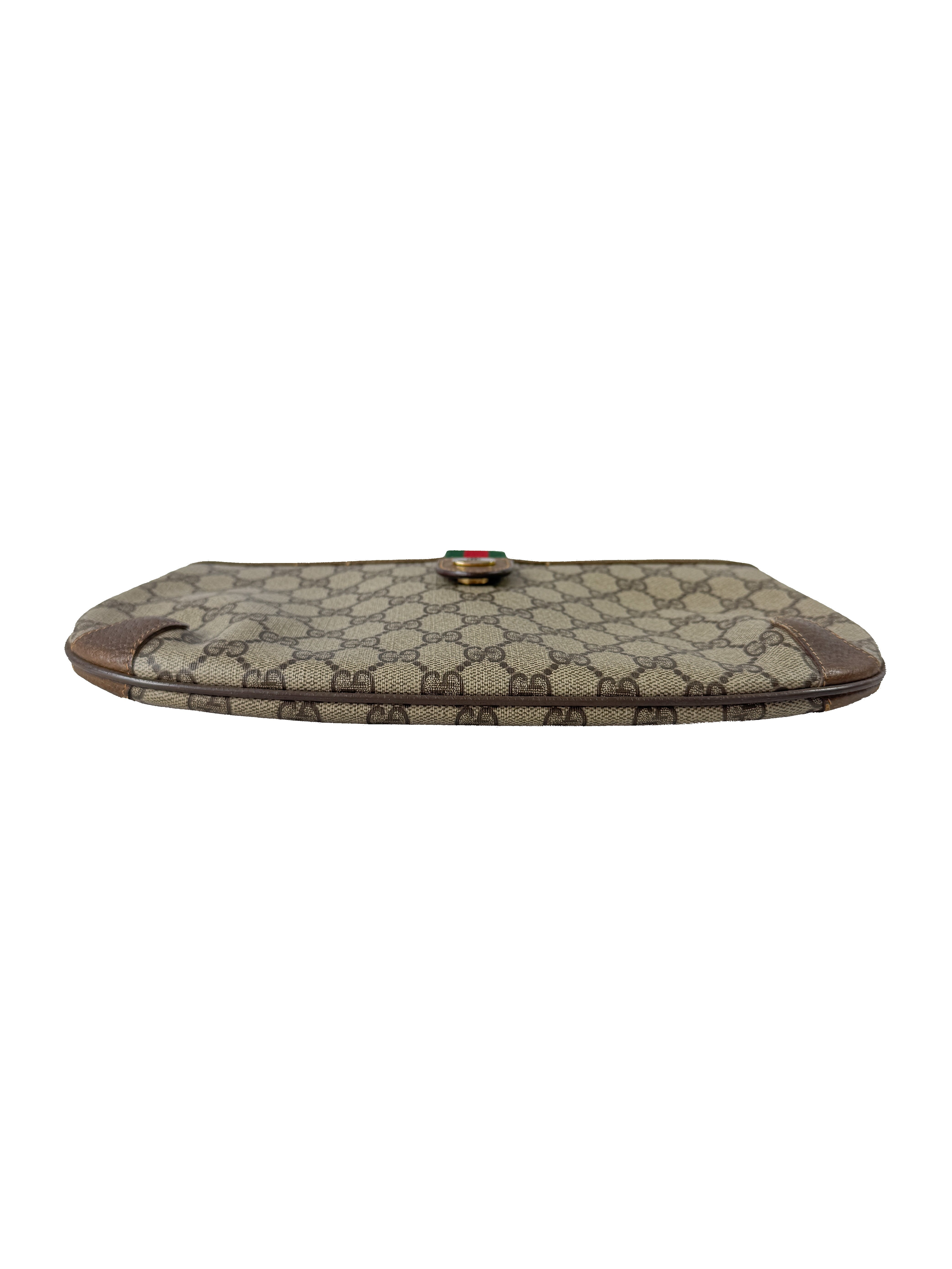 Gucci brown vintage Sherry line crossbody 90402026