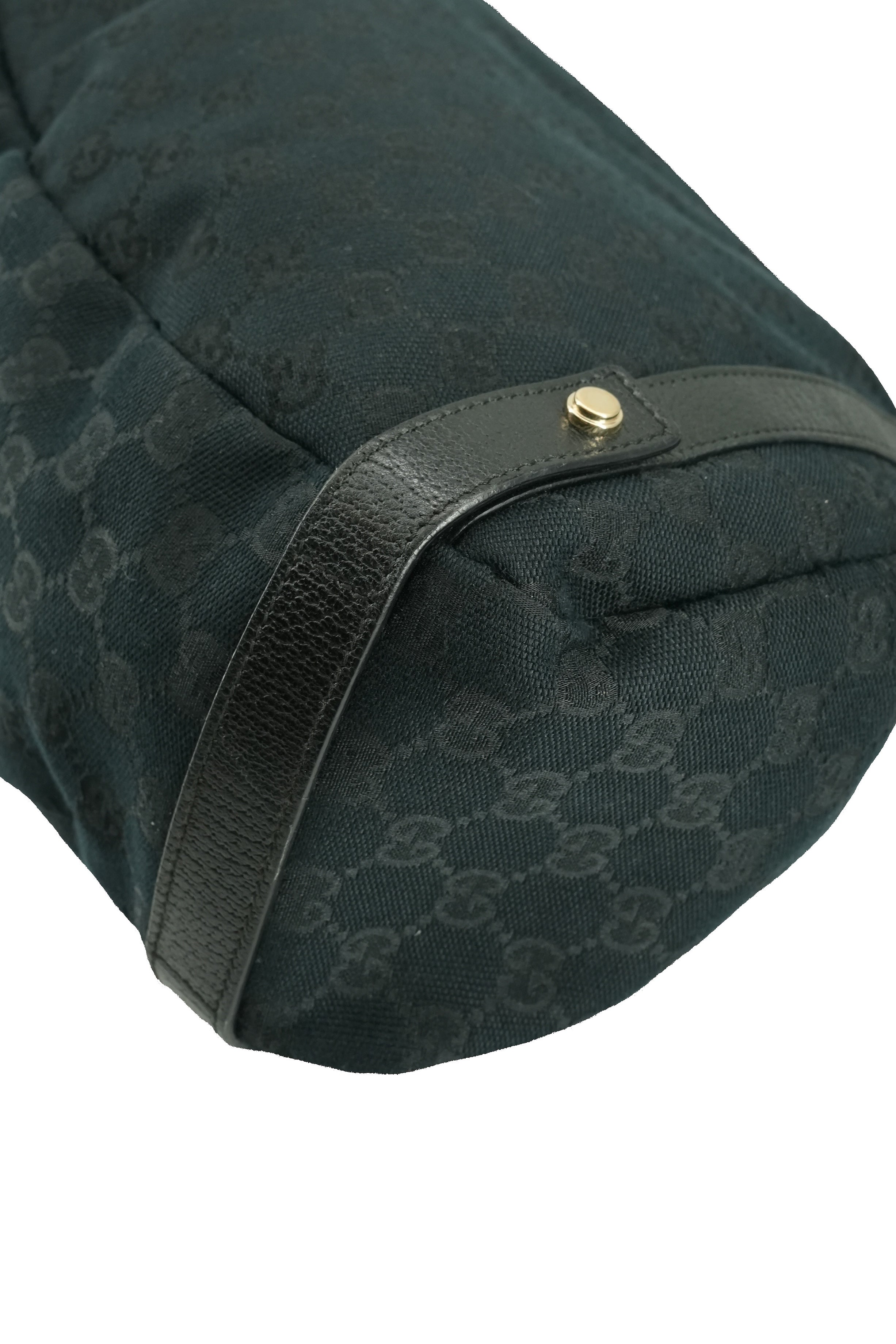Gucci black canvas Abbey shoulder bag 180736 493492