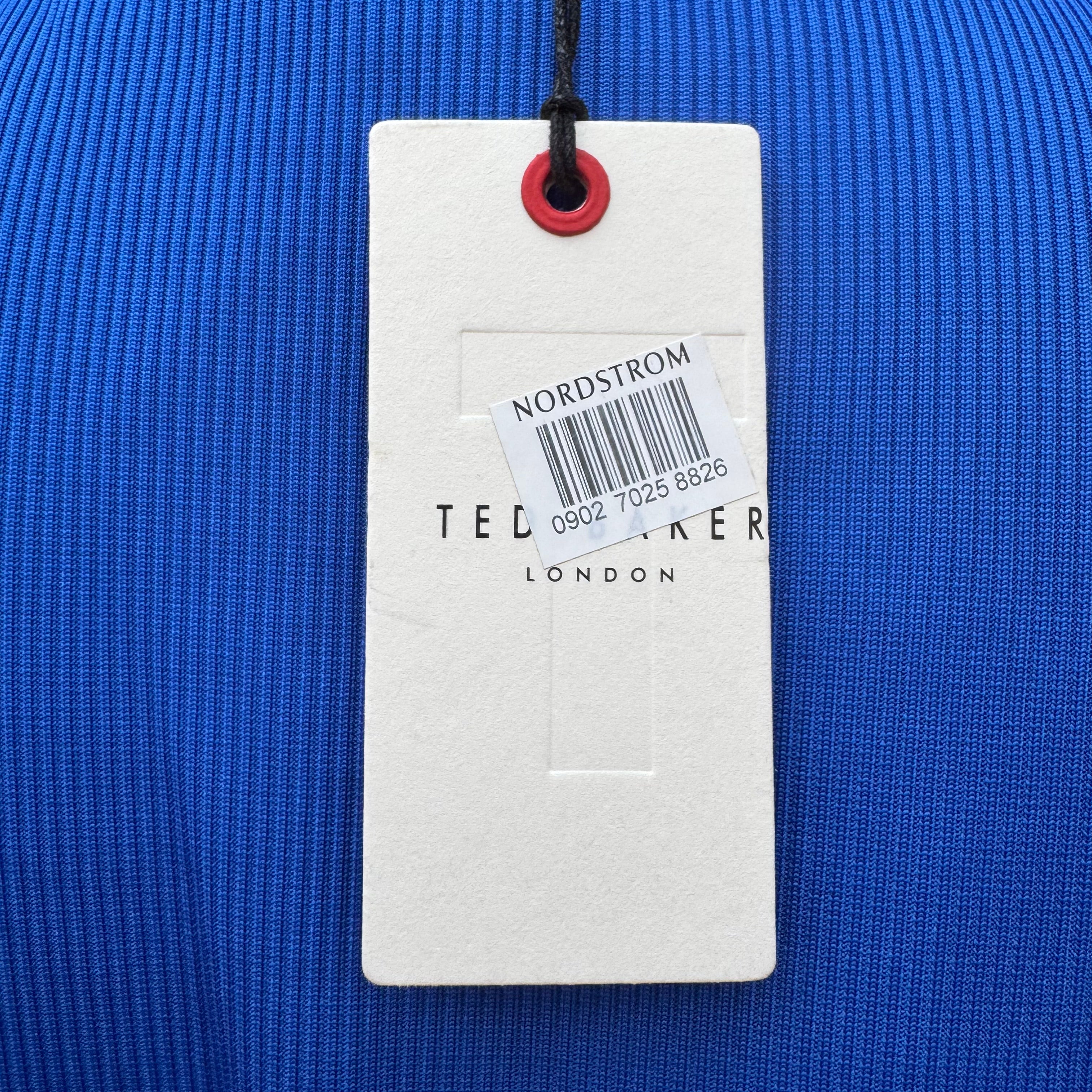 Ted Baker blue print tank dress size 12 (US) NWT
