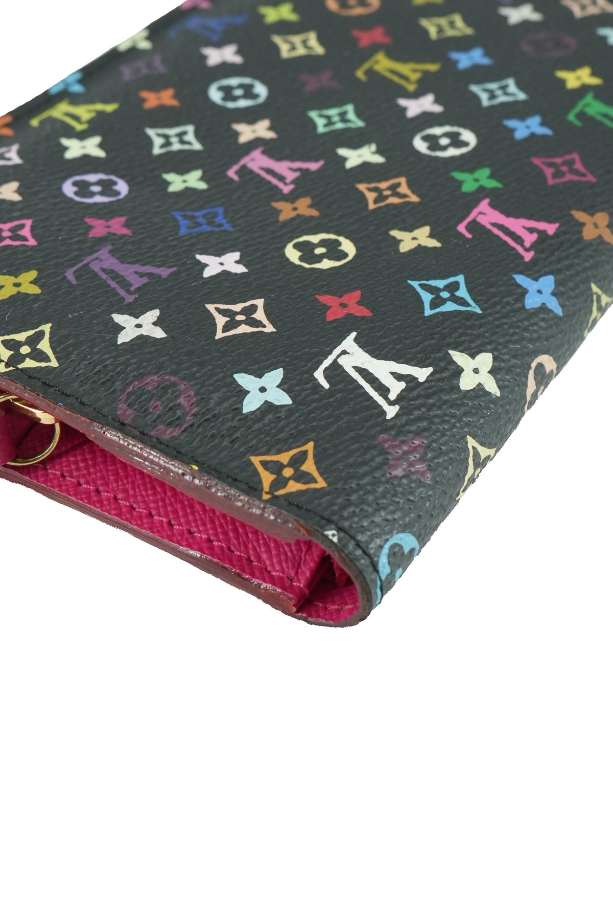 Louis Vuitton monogram black multicolor Insolite wallet CA4151