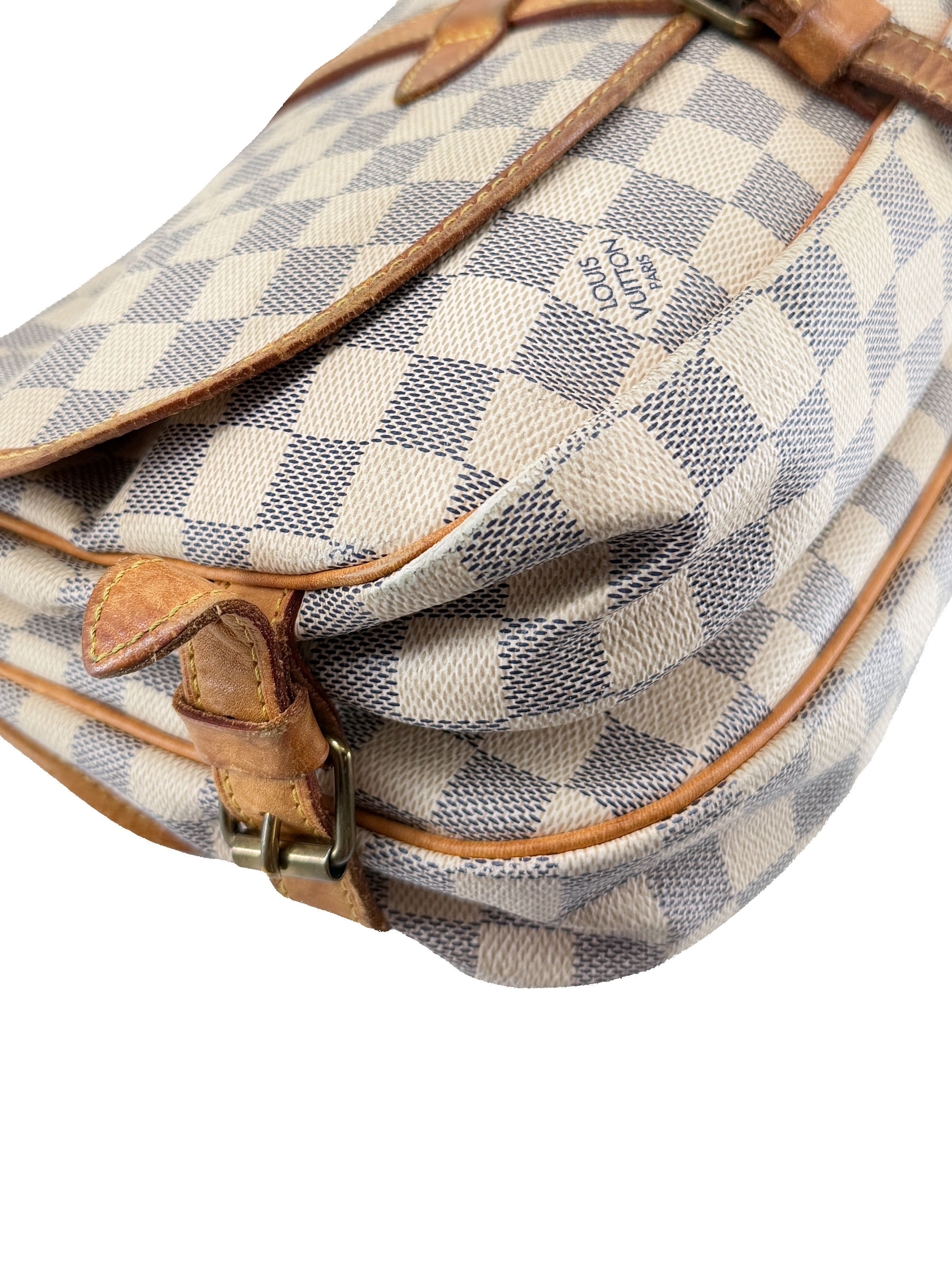 Louis Vuitton damier azur Saumur 30 MB4078