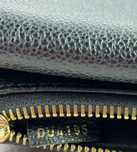 Louis Vuitton black Empreinte leather twice crossbody