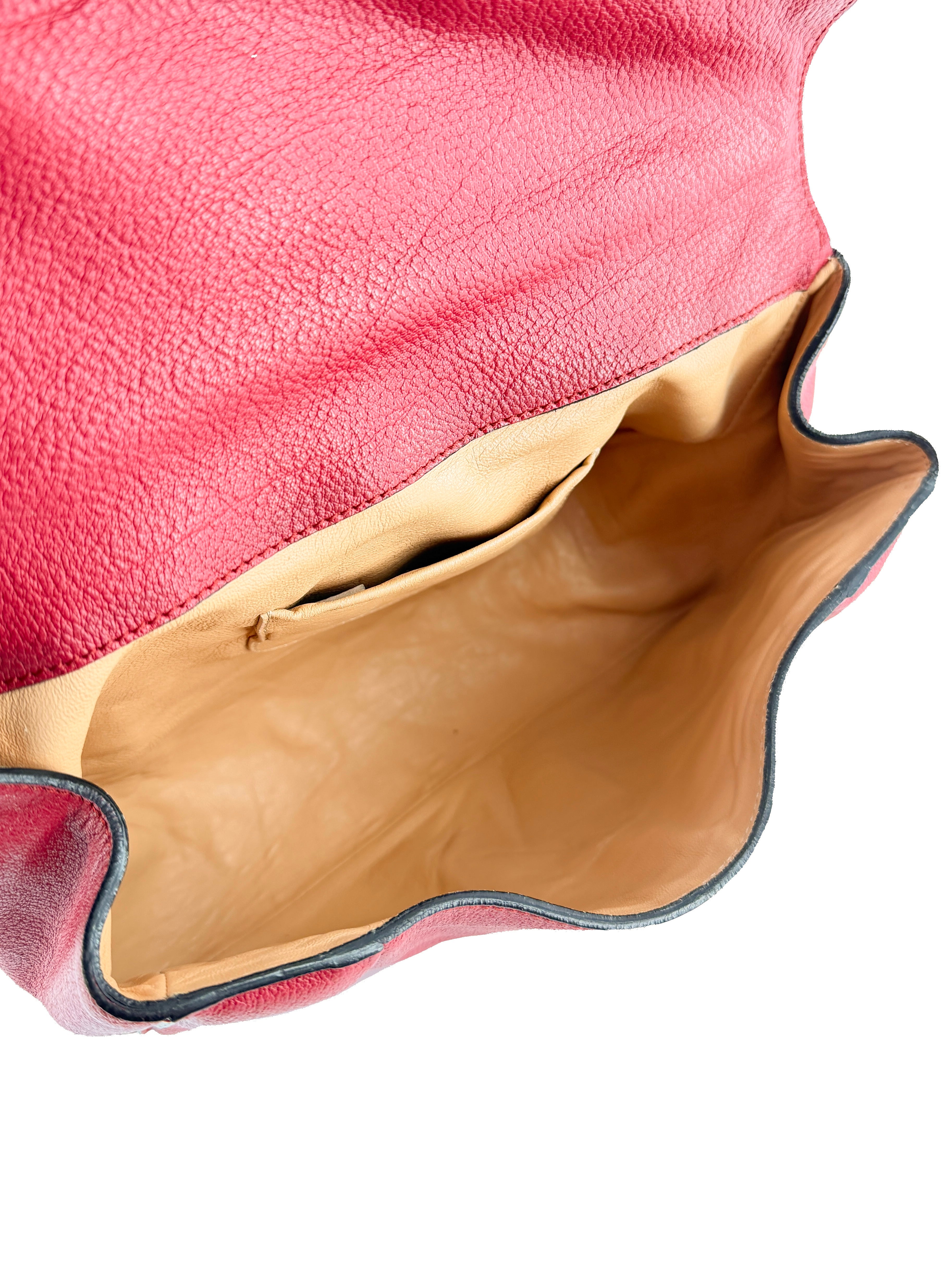 Chloé hot pink medium Elise shoulder bag 001057