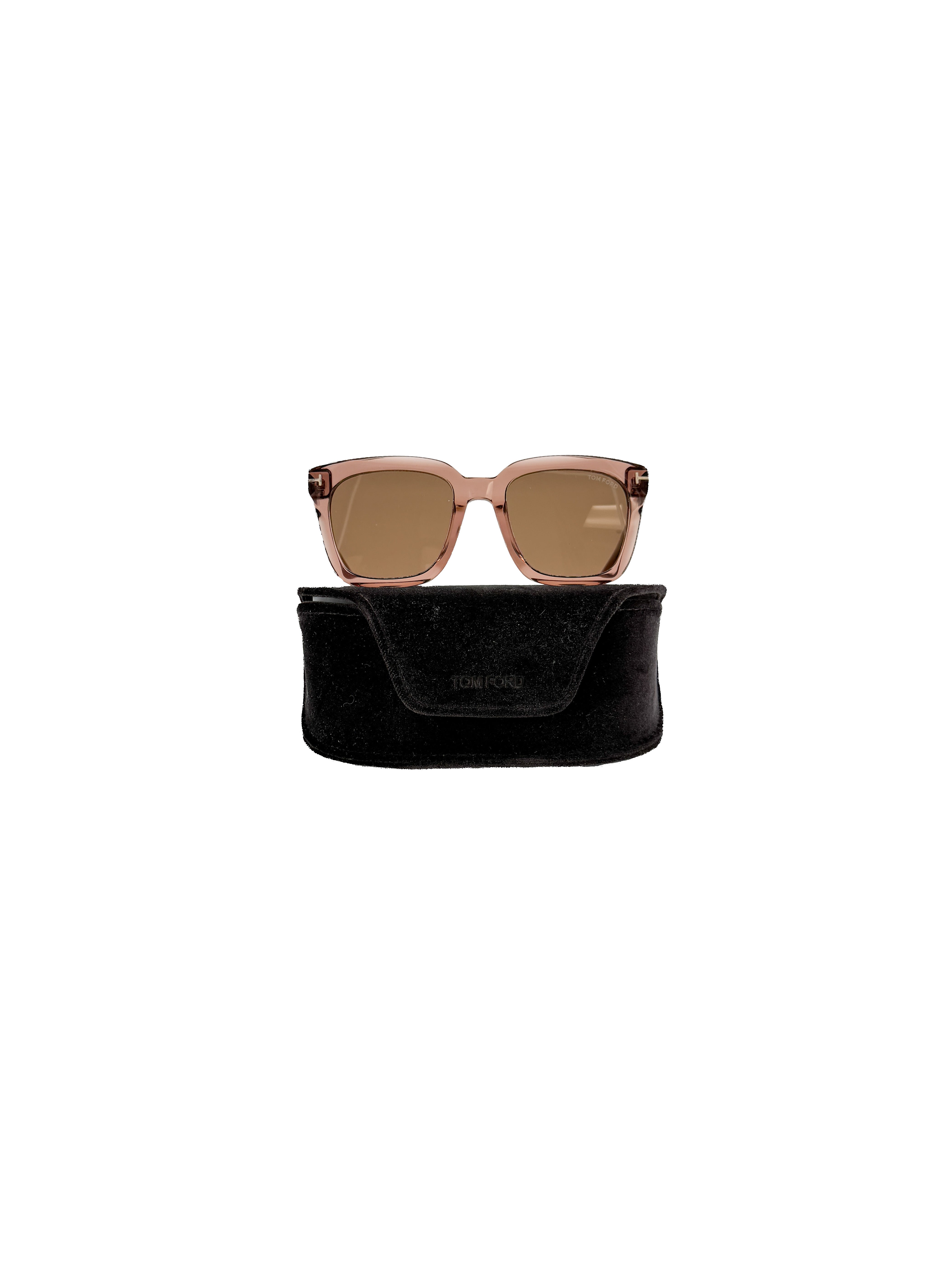 Tom Ford amber sunglasses TF892-K *CASE*