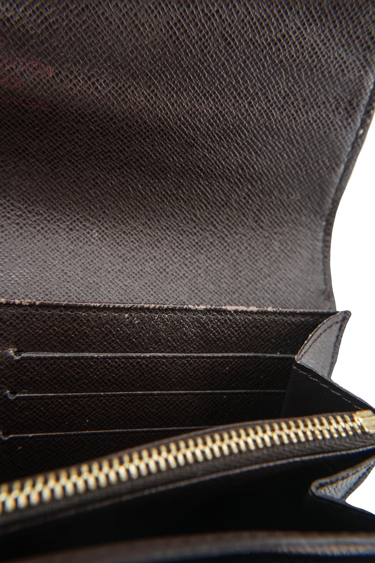 Louis Vuitton damier ebene Sarah wallet SD1079