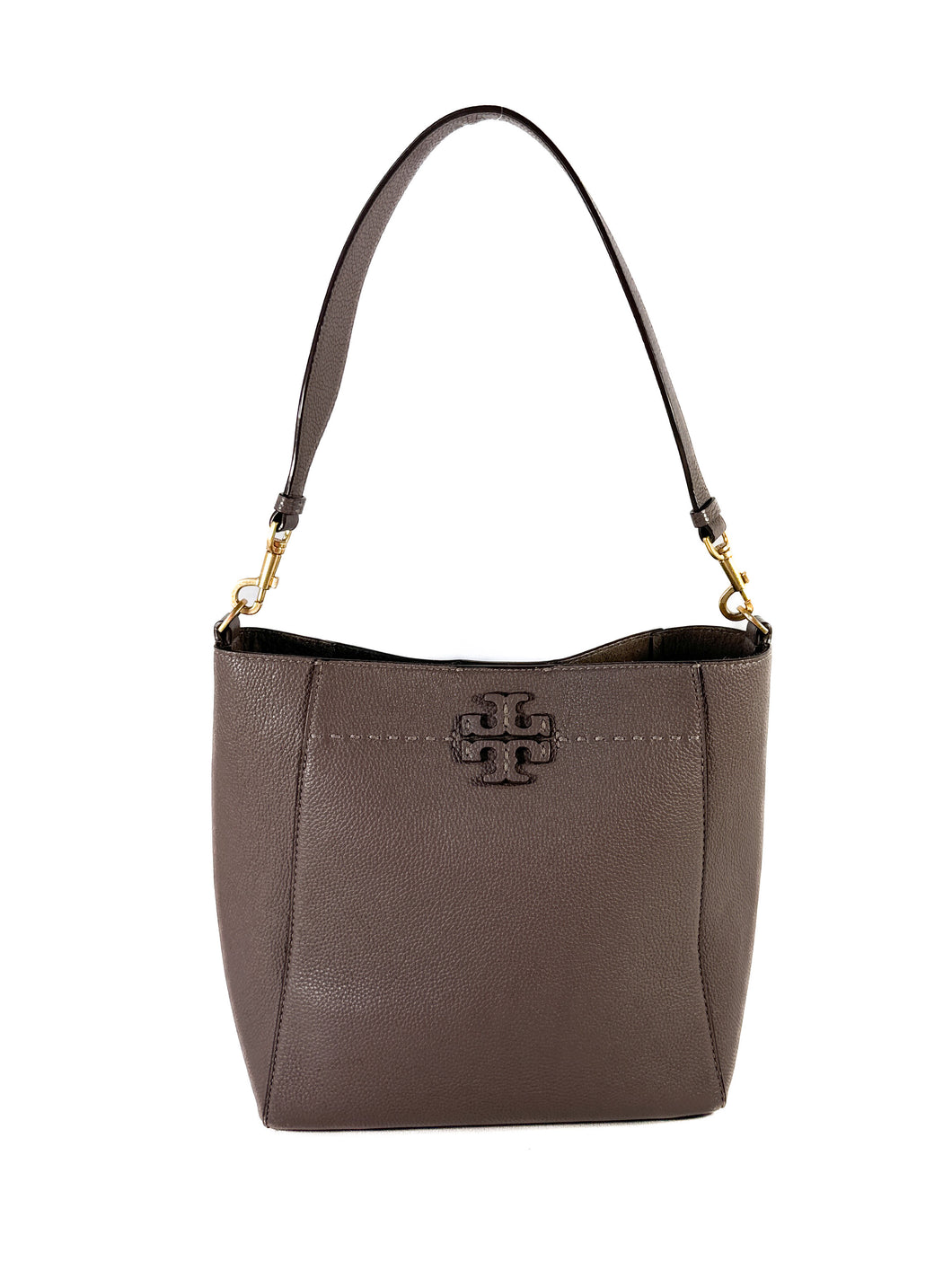 Tory Burch Silver offers Maple McGraw Bucket Bag