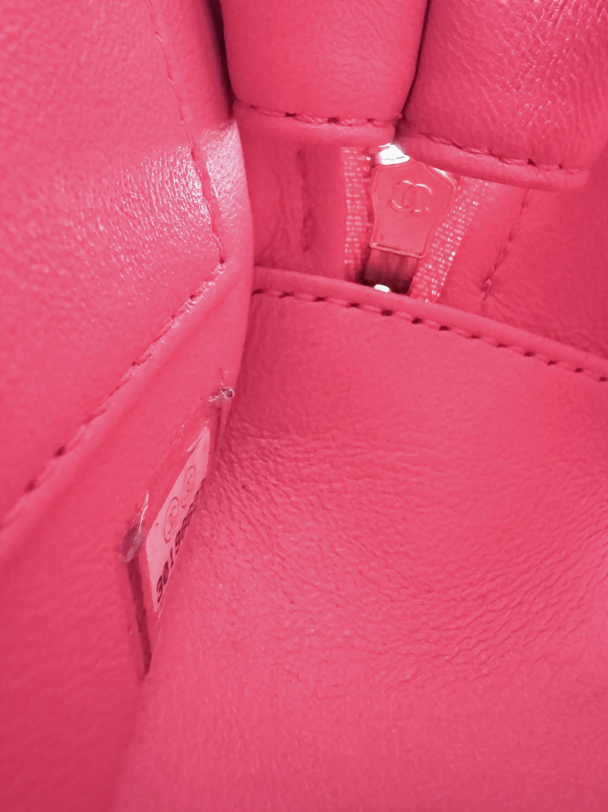 Chanel Lambskin Quilted Small Trendy CC Bowling Bag Pink 30198623