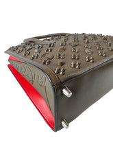 Christian Louboutin brown medium Paloma studded tote