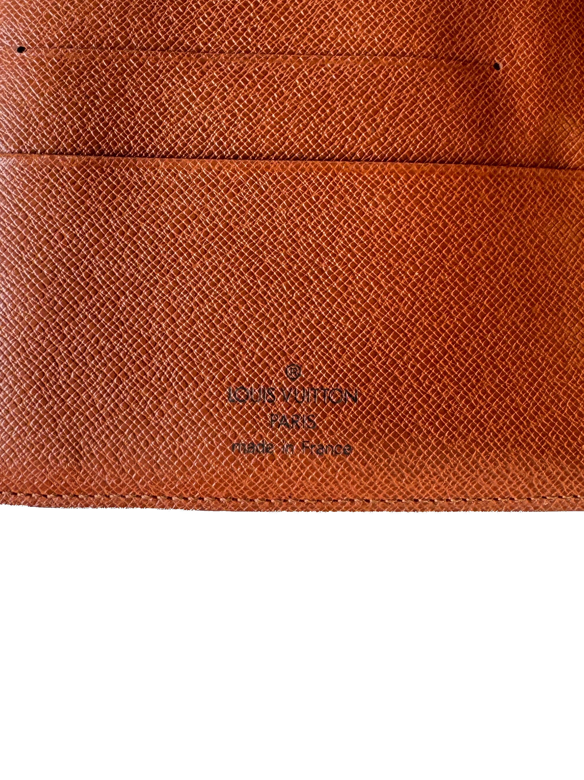 Louis Vuitton monogram agenda MM SP0938