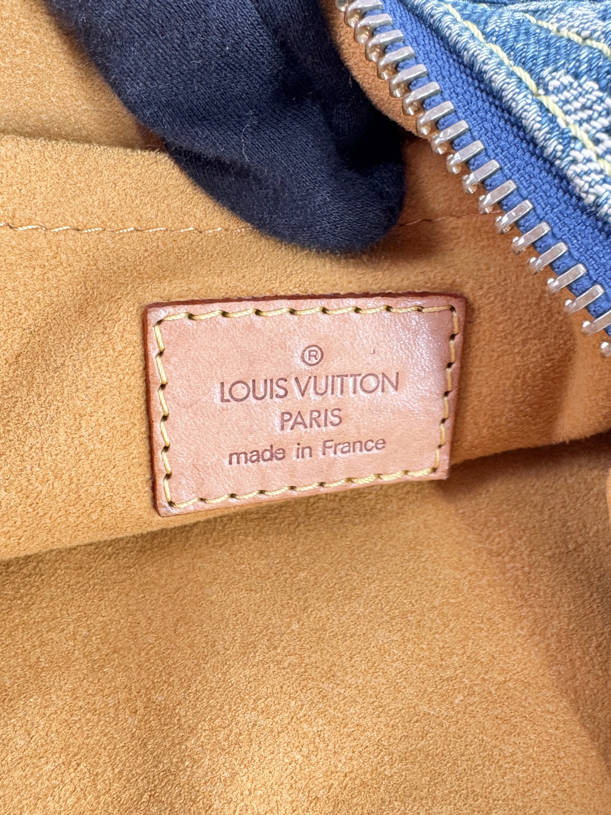 Louis Vuitton monogram denim Baggy GM FL1005