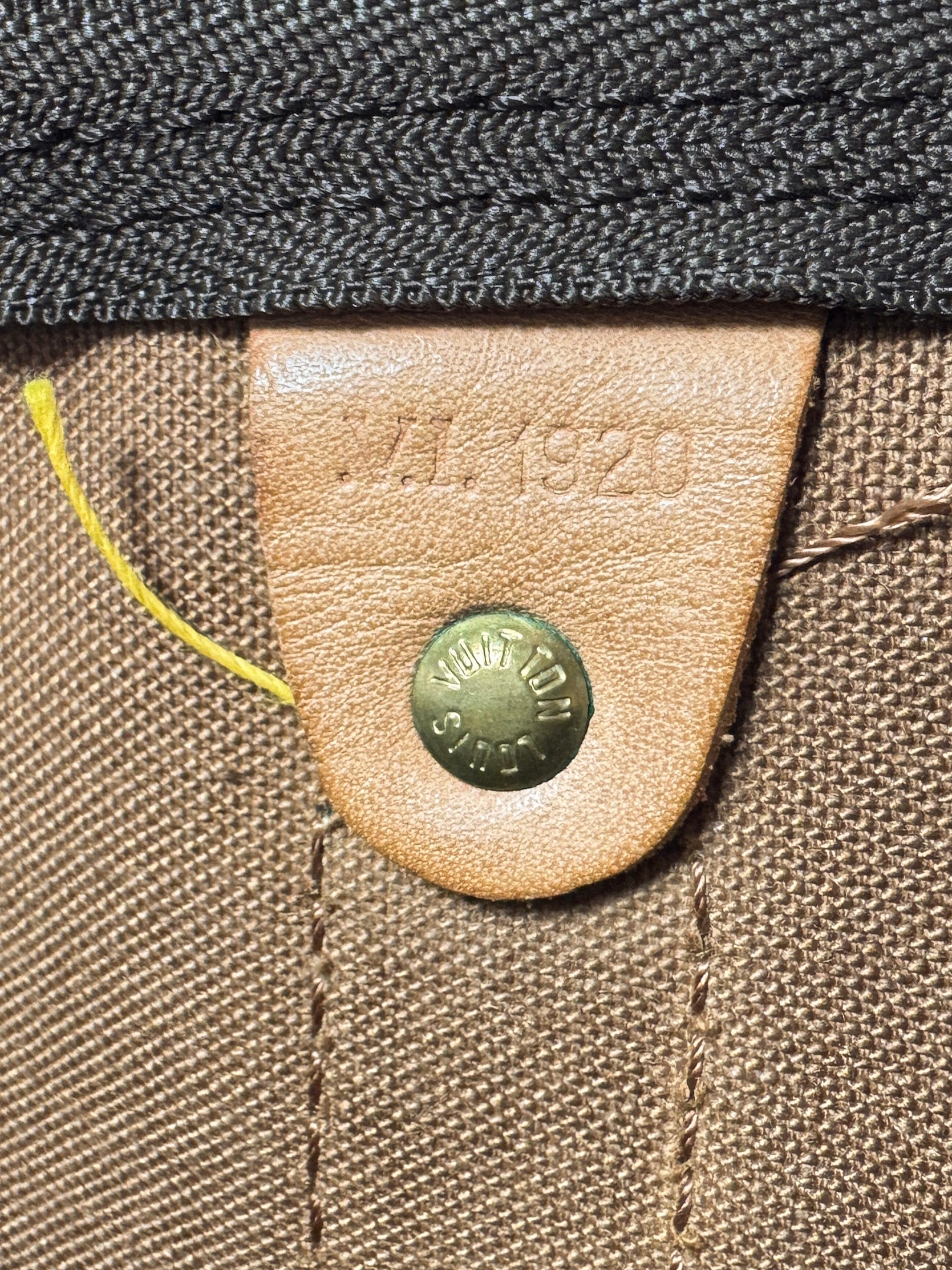 Louis Vuitton monogram Keepall Bandouliere 50 .V.I.1920