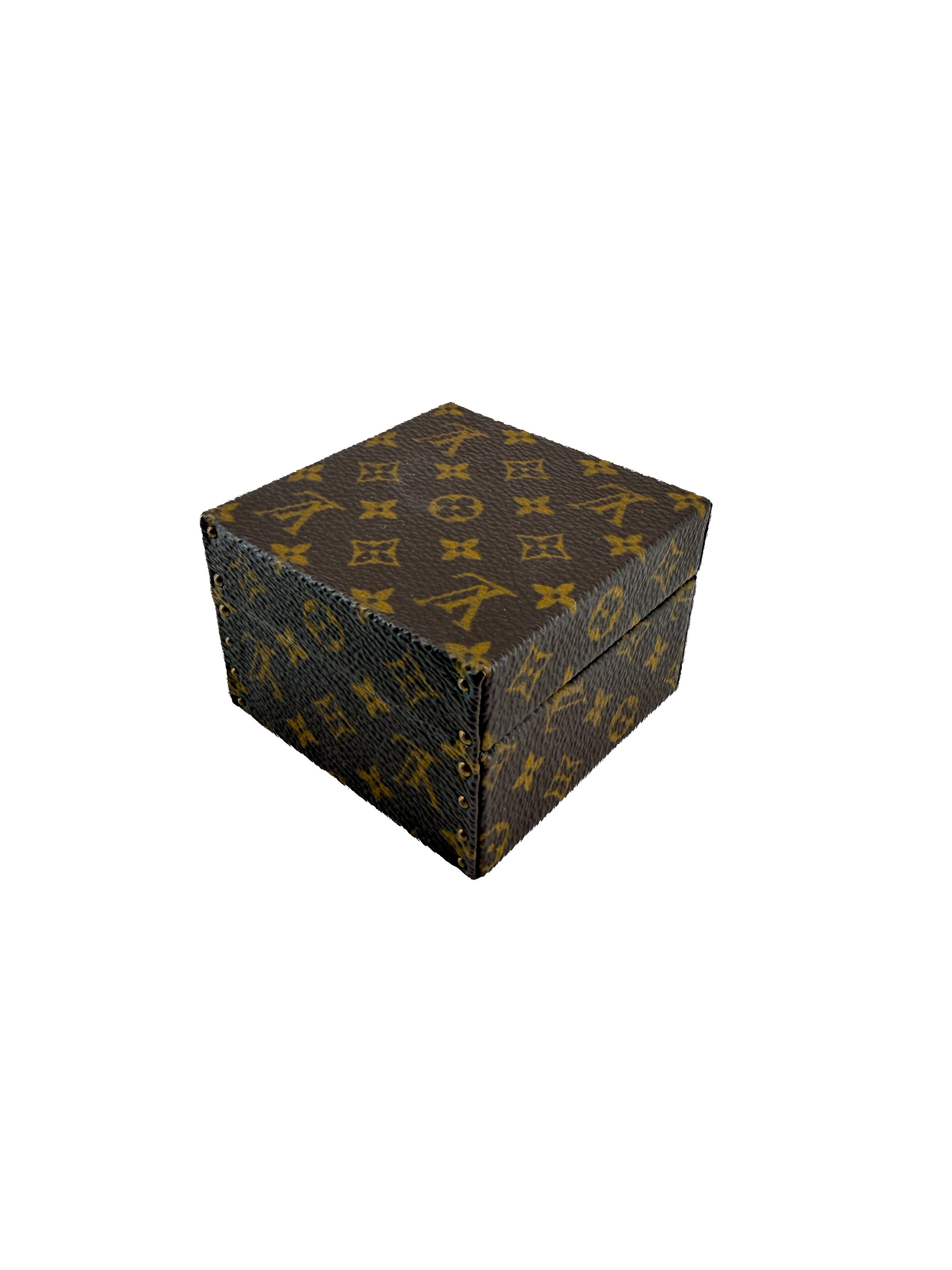 Louis Vuitton monogram Ring box mini trunk AS0043
