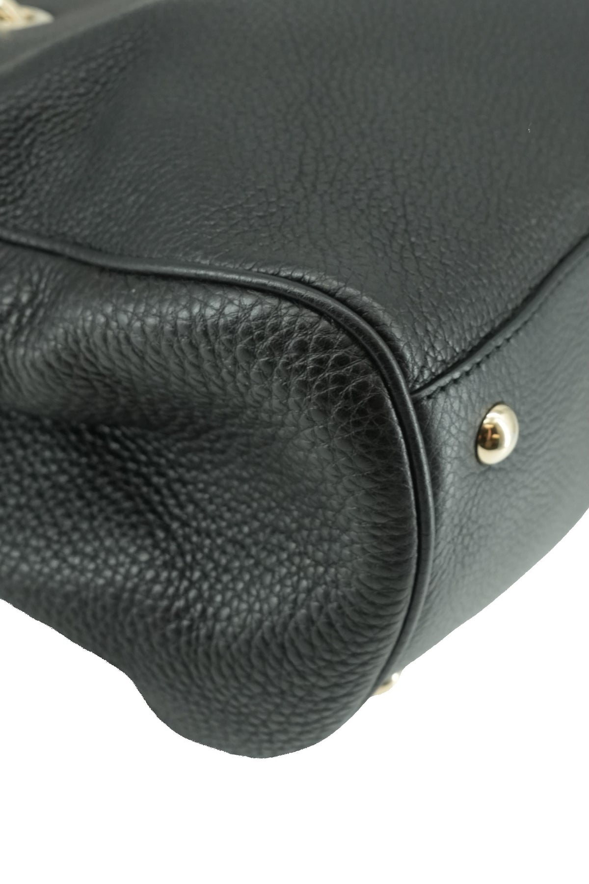 Gucci black Bamboo shopper tote 001998