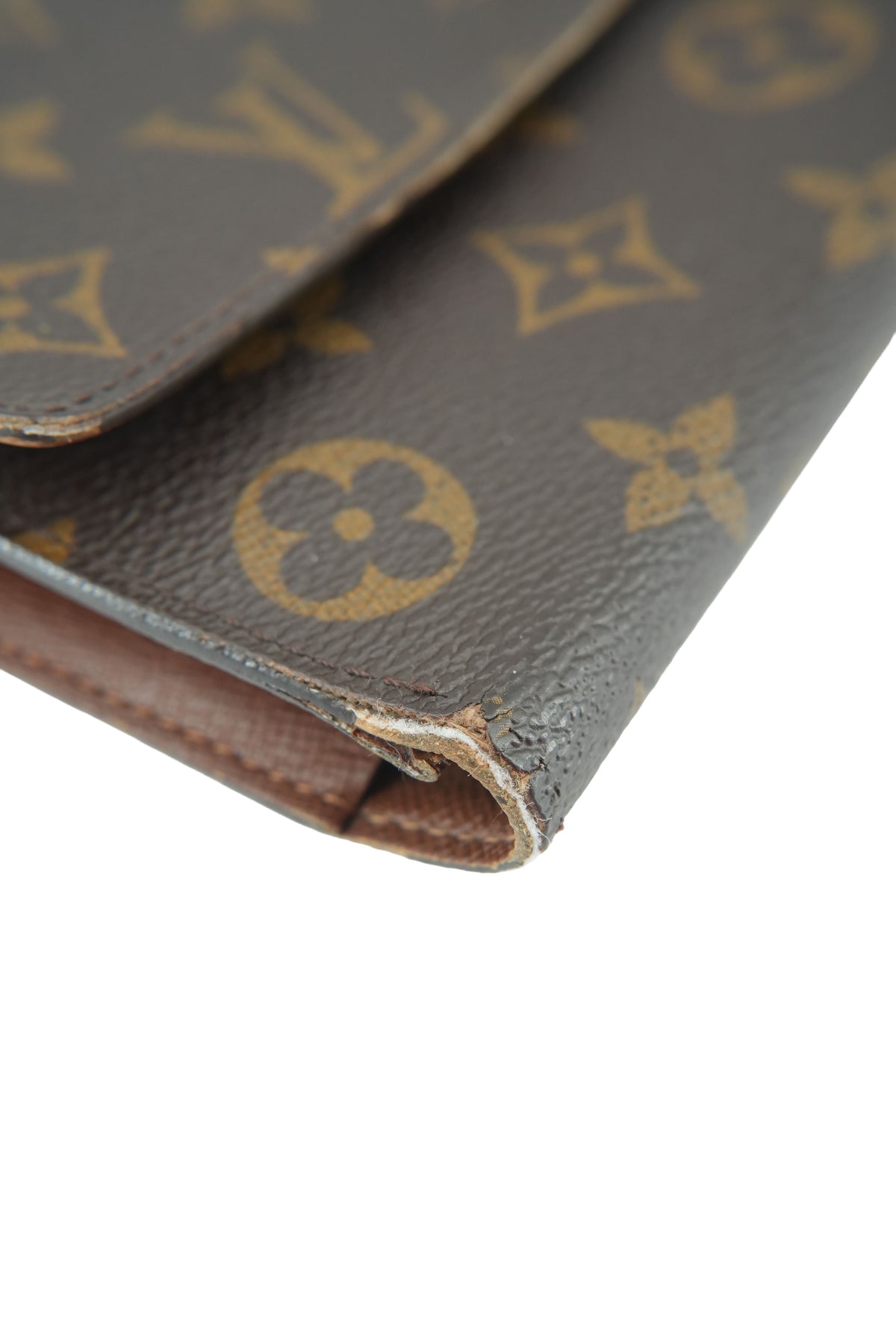 Louis Vuitton monogram vintage International wallet TH1018