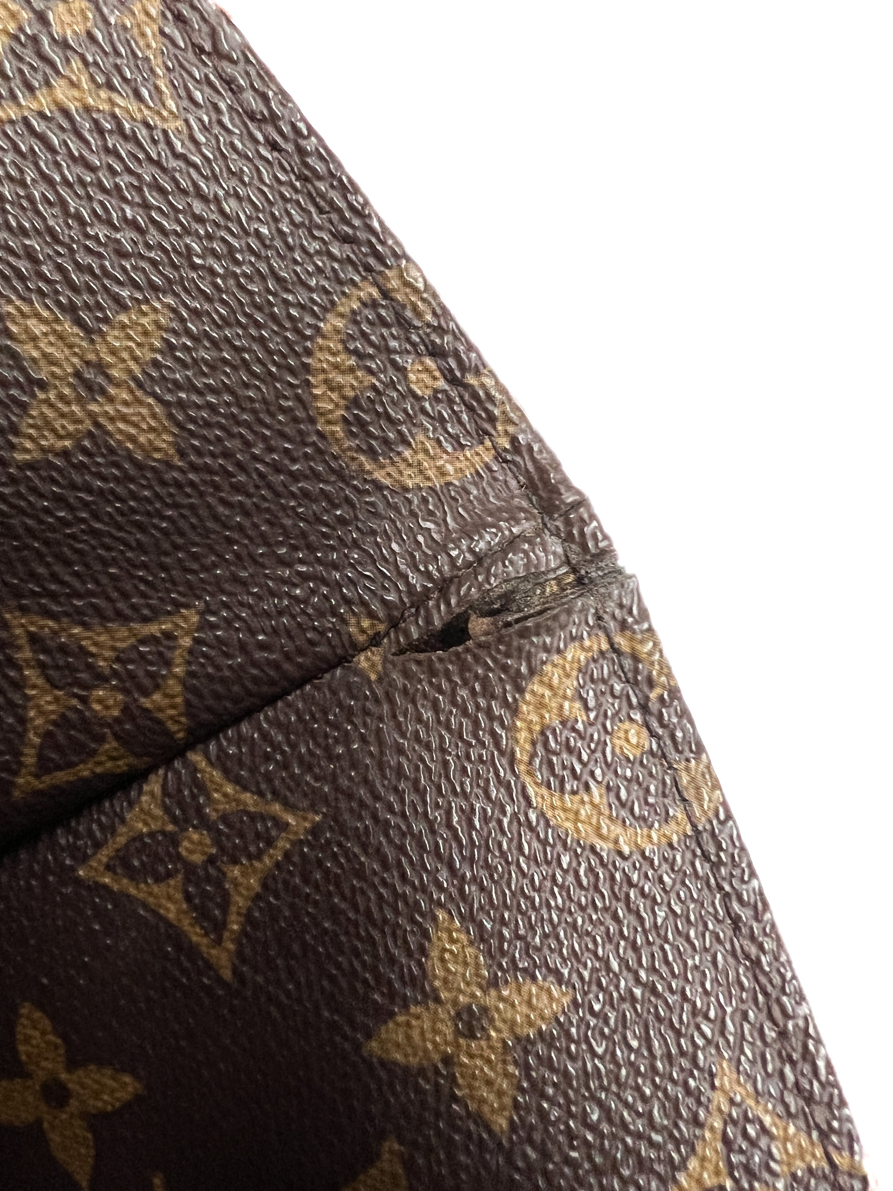 Louis Vuitton monogram Sac shopping tote 1998