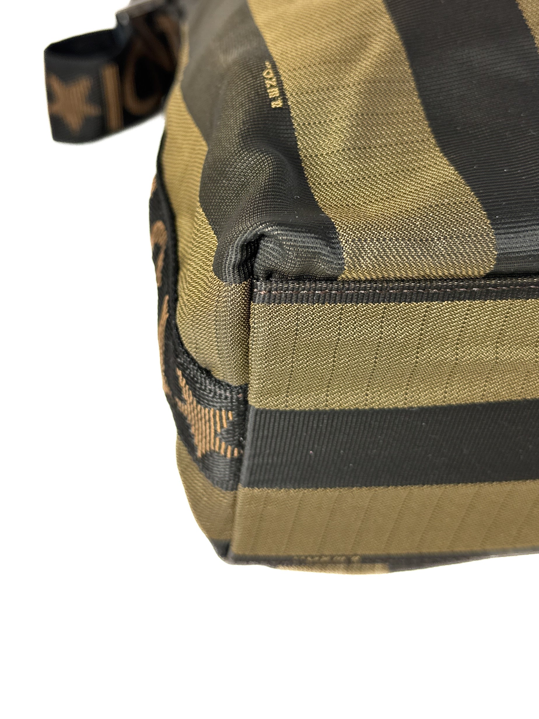 Fendi pequin striped nylon crossbody 2454/26523/098