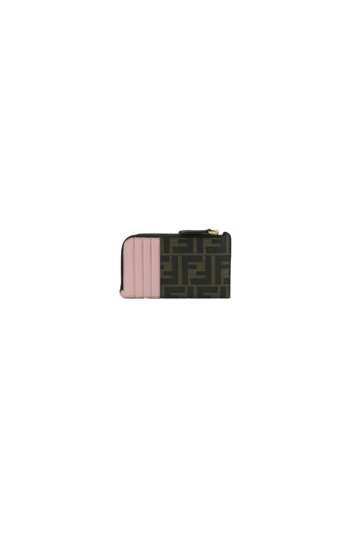 Fendi Monster card case brown, pink 0189