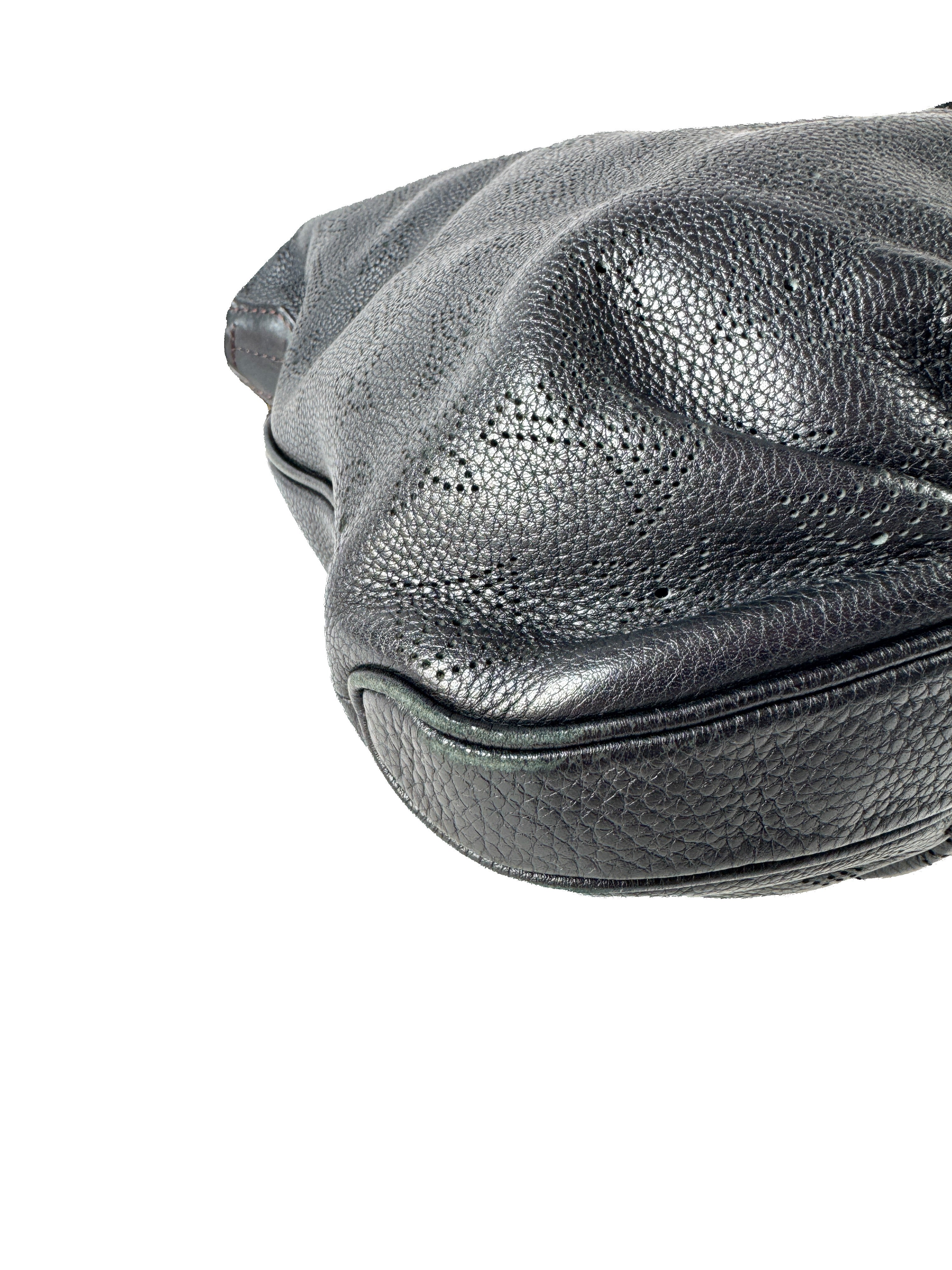 Louis Vuitton black/brown Mahina Selene PM TH0112