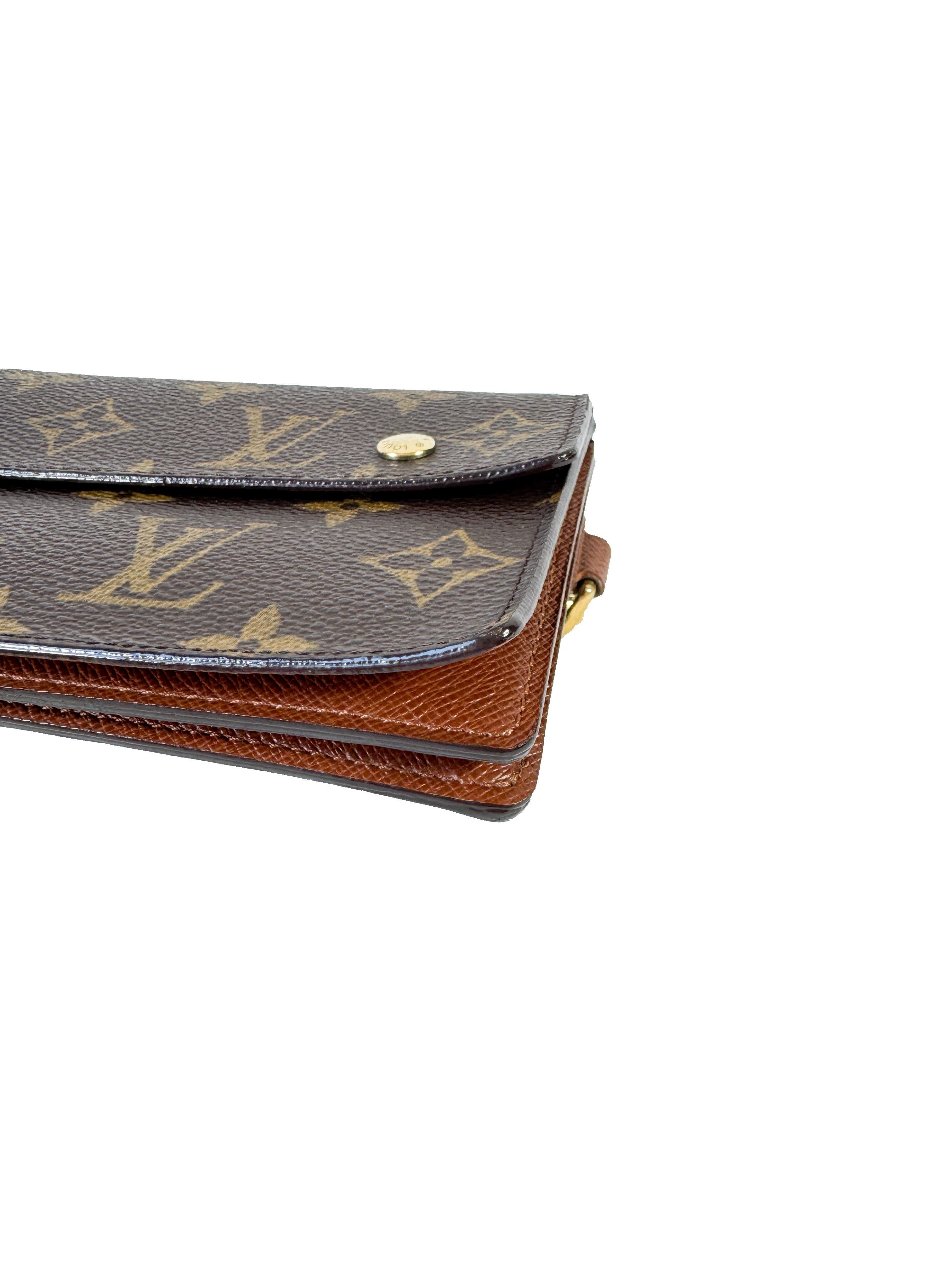 Louis Vuitton monogram Portefeuille Accordion long wallet TH1014