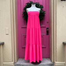 Show me your Mumu neon pink long weekend maxi dress size XS NWT