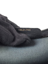 Gucci black GG coated canvas pouch 156.01.045