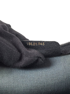 Gucci black GG coated canvas pouch 156.01.045