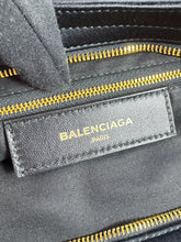Balenciaga black satin Neo city 115748-1000-C-1669