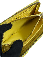 Louis Vuitton yellow empreinte monogram Spring in the City zippy wallet (microchipped)