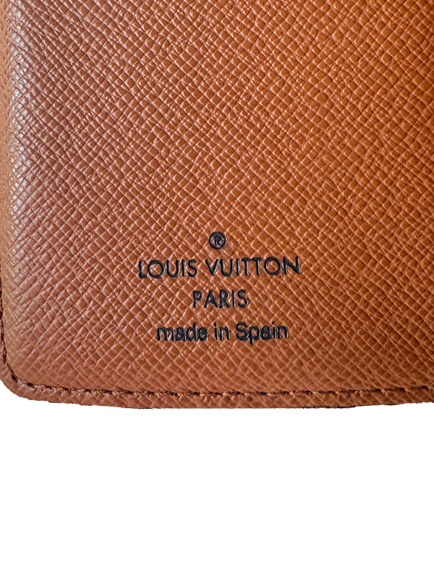 Louis Vuitton monogram agenda PM CA1908