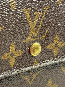 Louis Vuitton Monogram Portefeuille Elise Leather Wallet TH0956