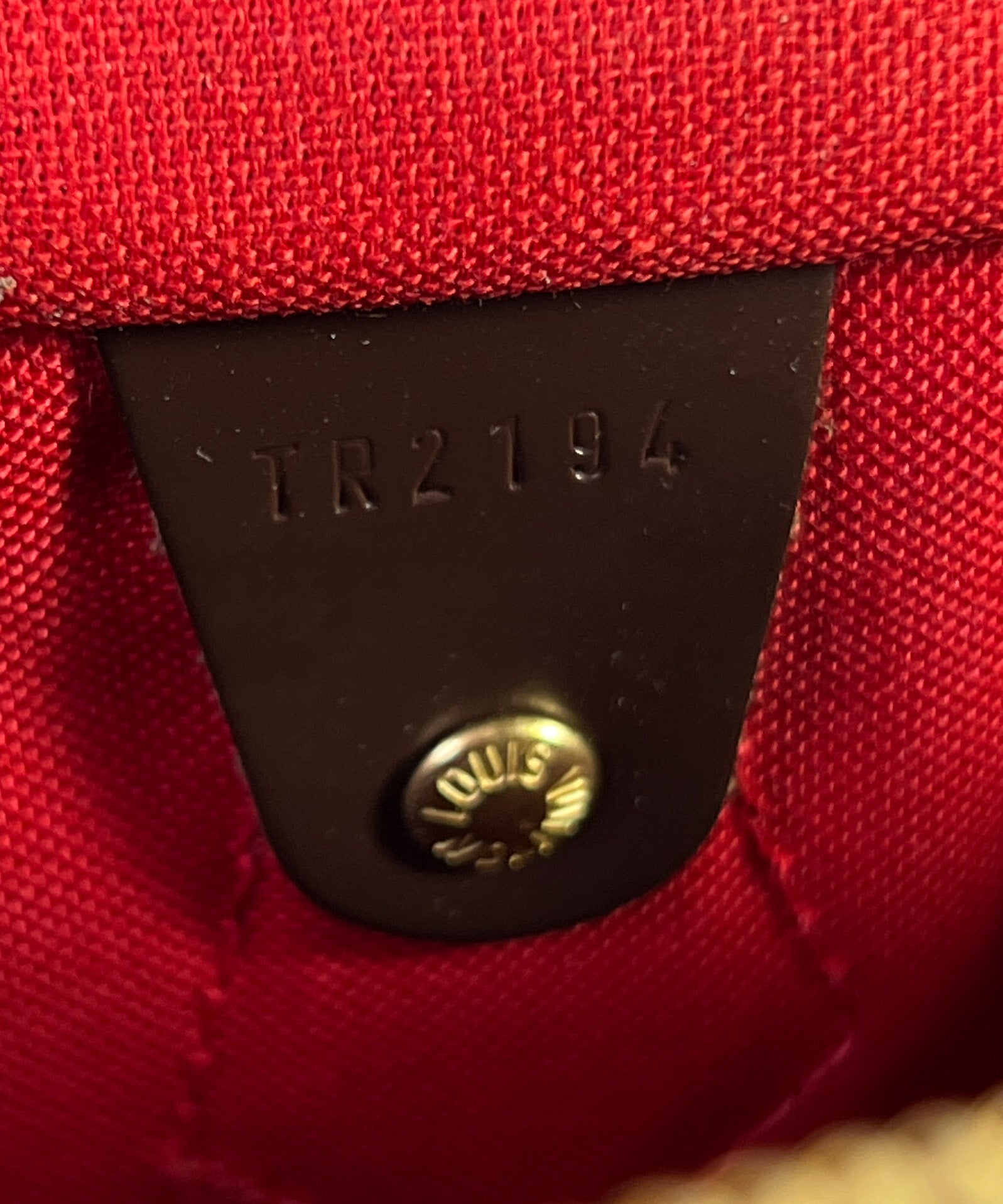 Louis Vuitton damier ebene speedy 30 2014