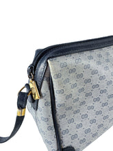 Gucci navy mirco GG vintage crossbody 007-89-0042